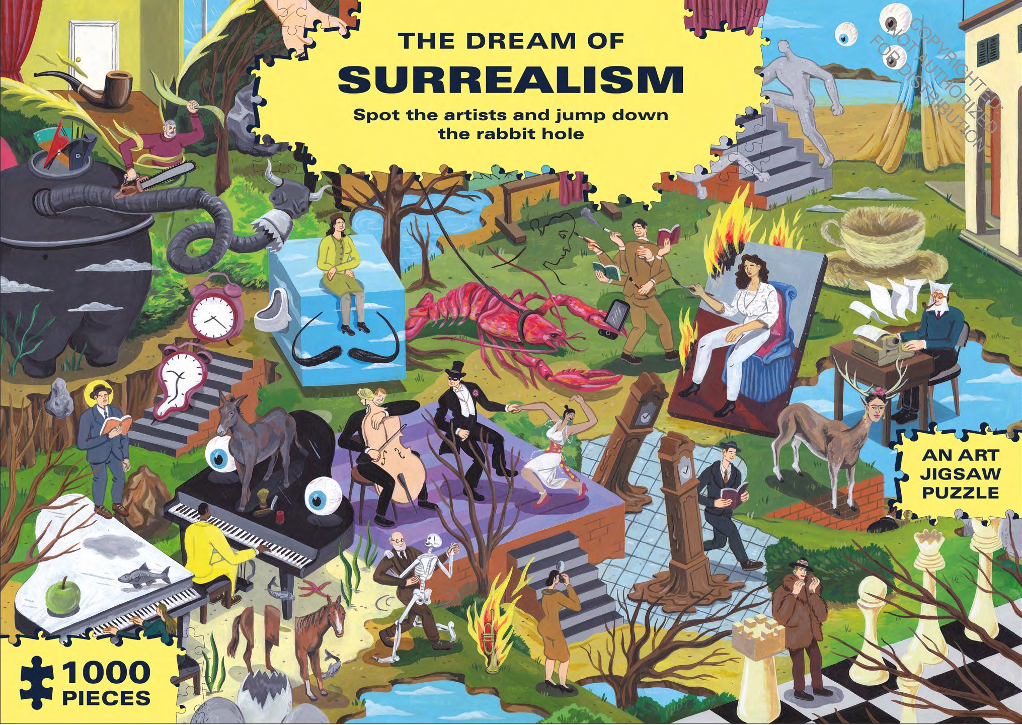The Dream of Surrealism (1000-Piece Art History Jigsaw Puzzle)