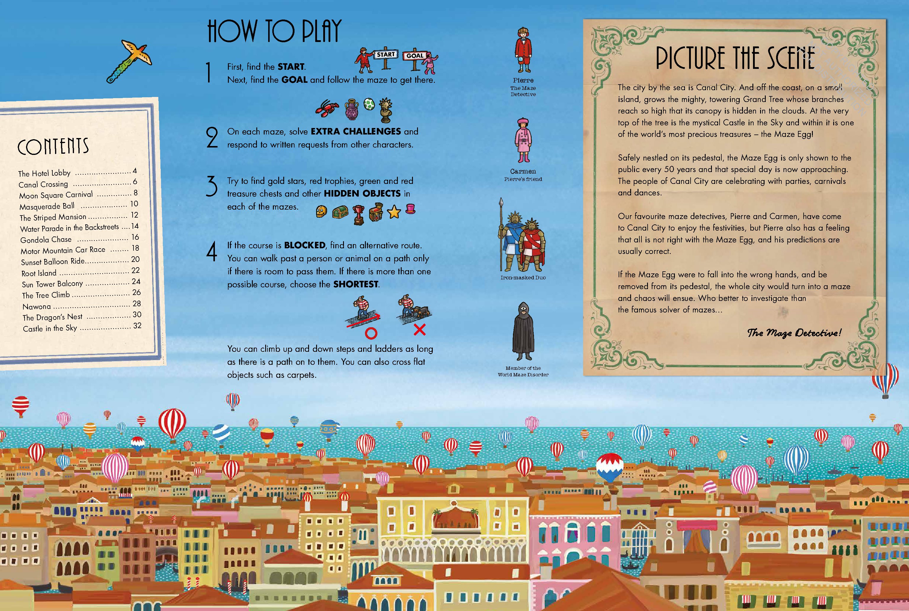 Pierre The Maze Detective: The Curious Case of the Castle in the Sky