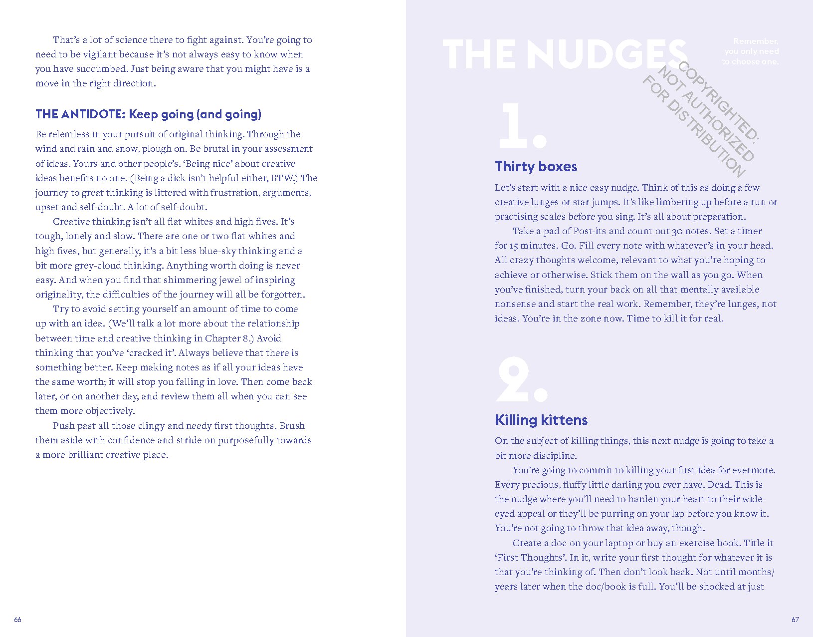 The Creative Nudge
