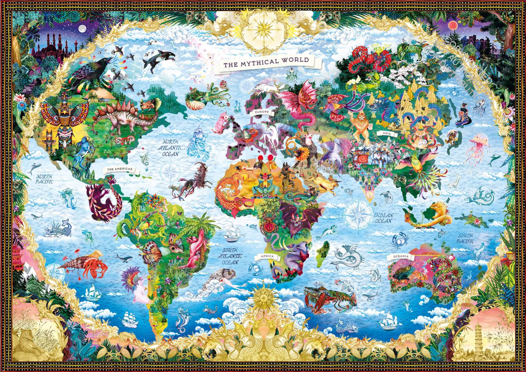 The Mythical World 1000 Piece Puzzle