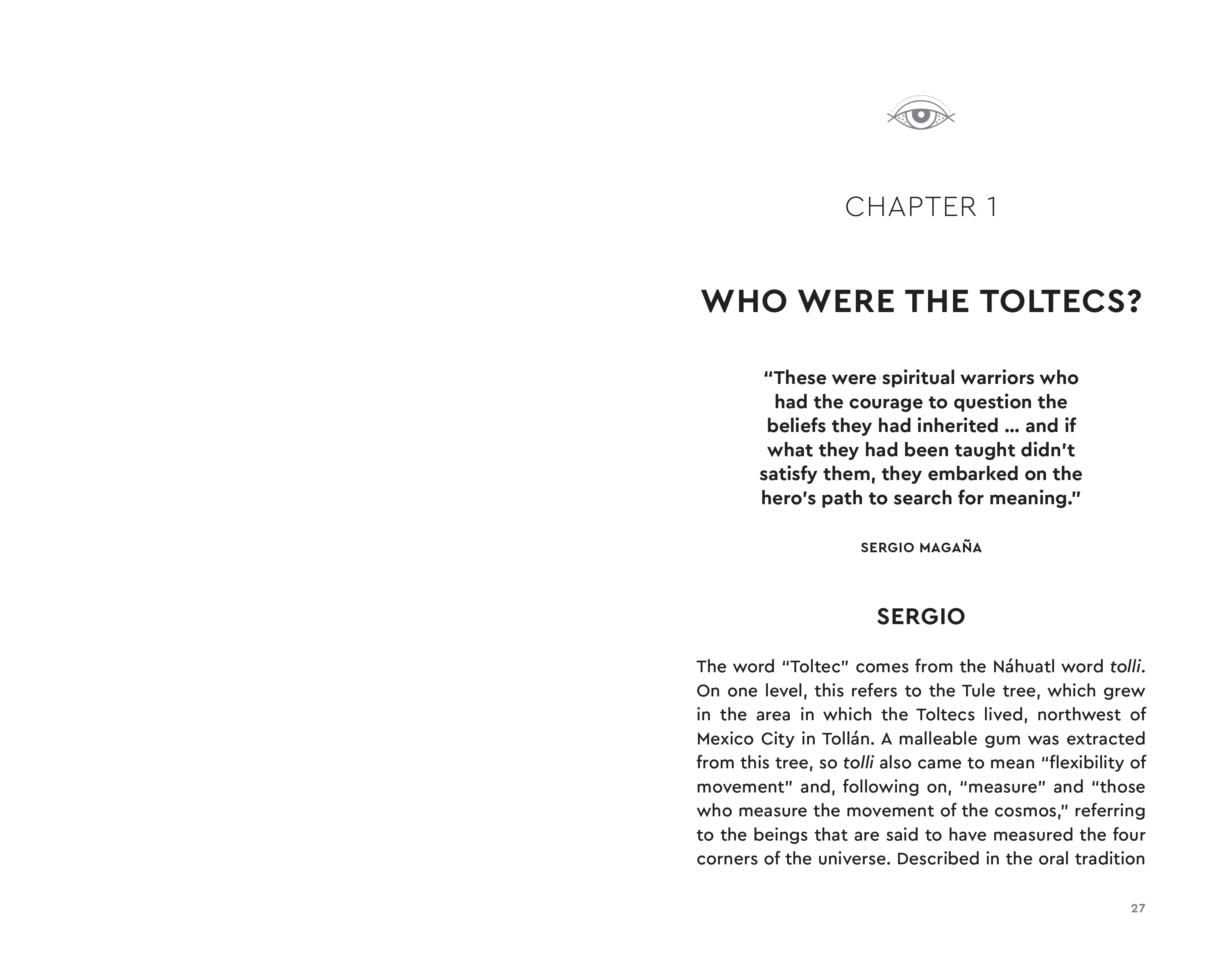 The Toltec Legacy