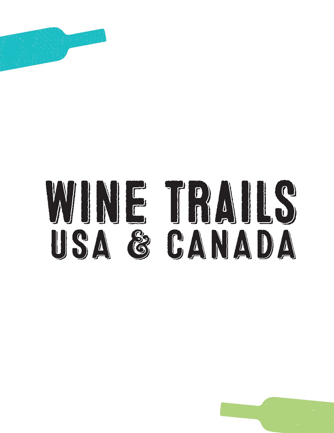 Wine Trails - USA & Canada 1