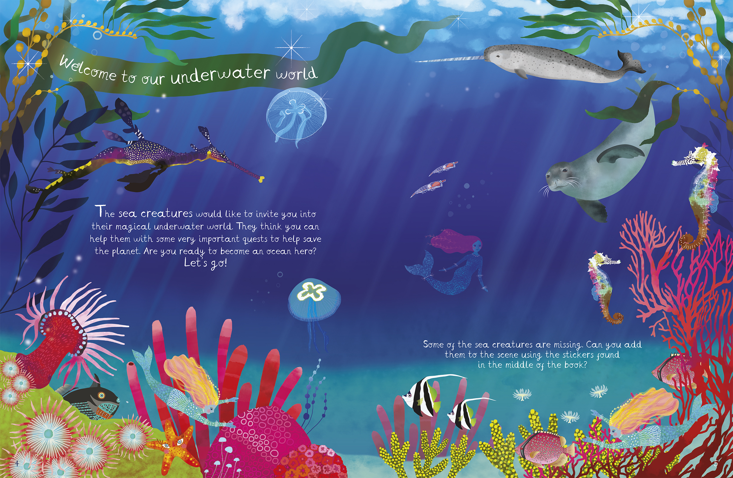 The Magical Underwater Activity Book