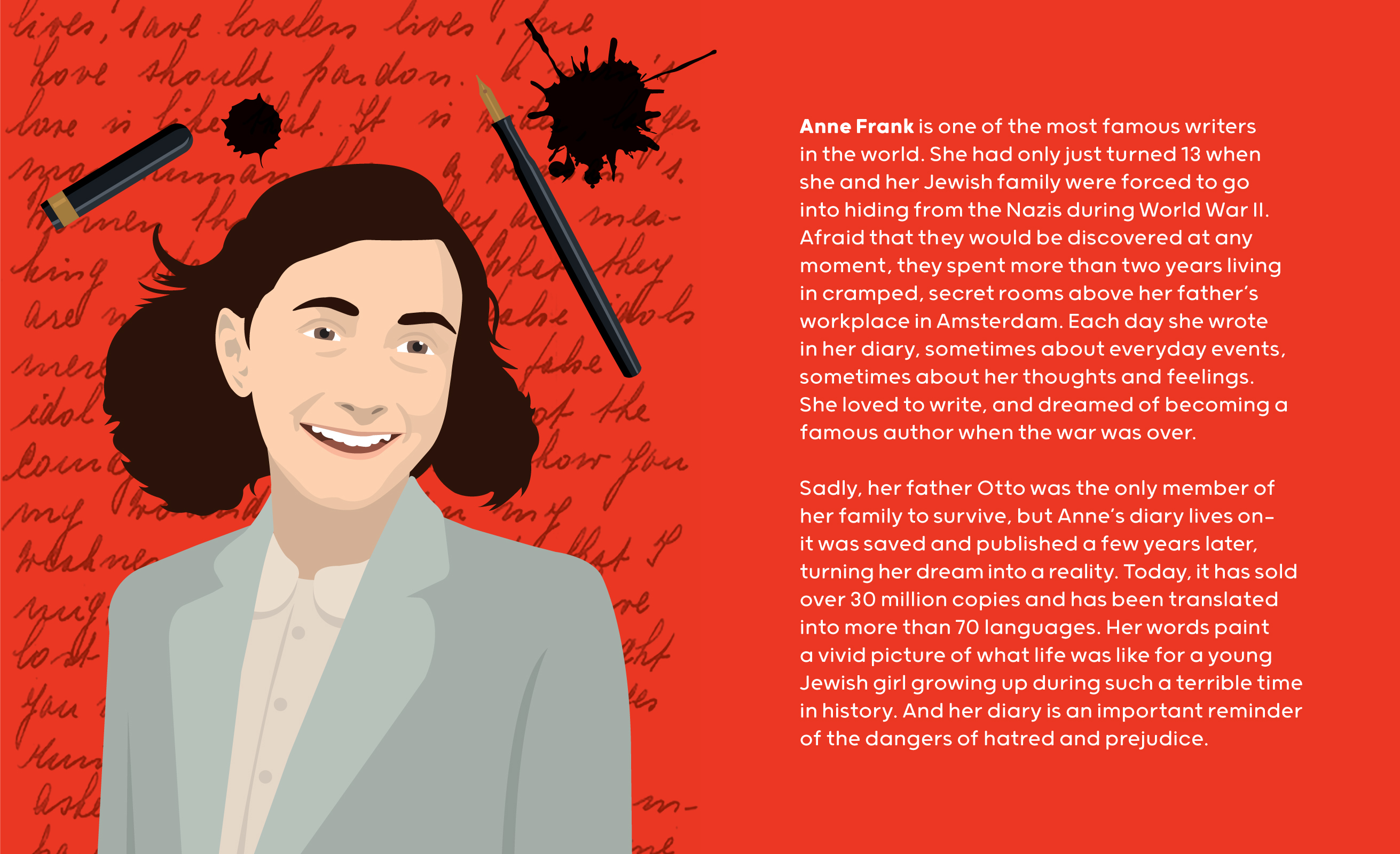 Great Lives in Graphics: Anne Frank