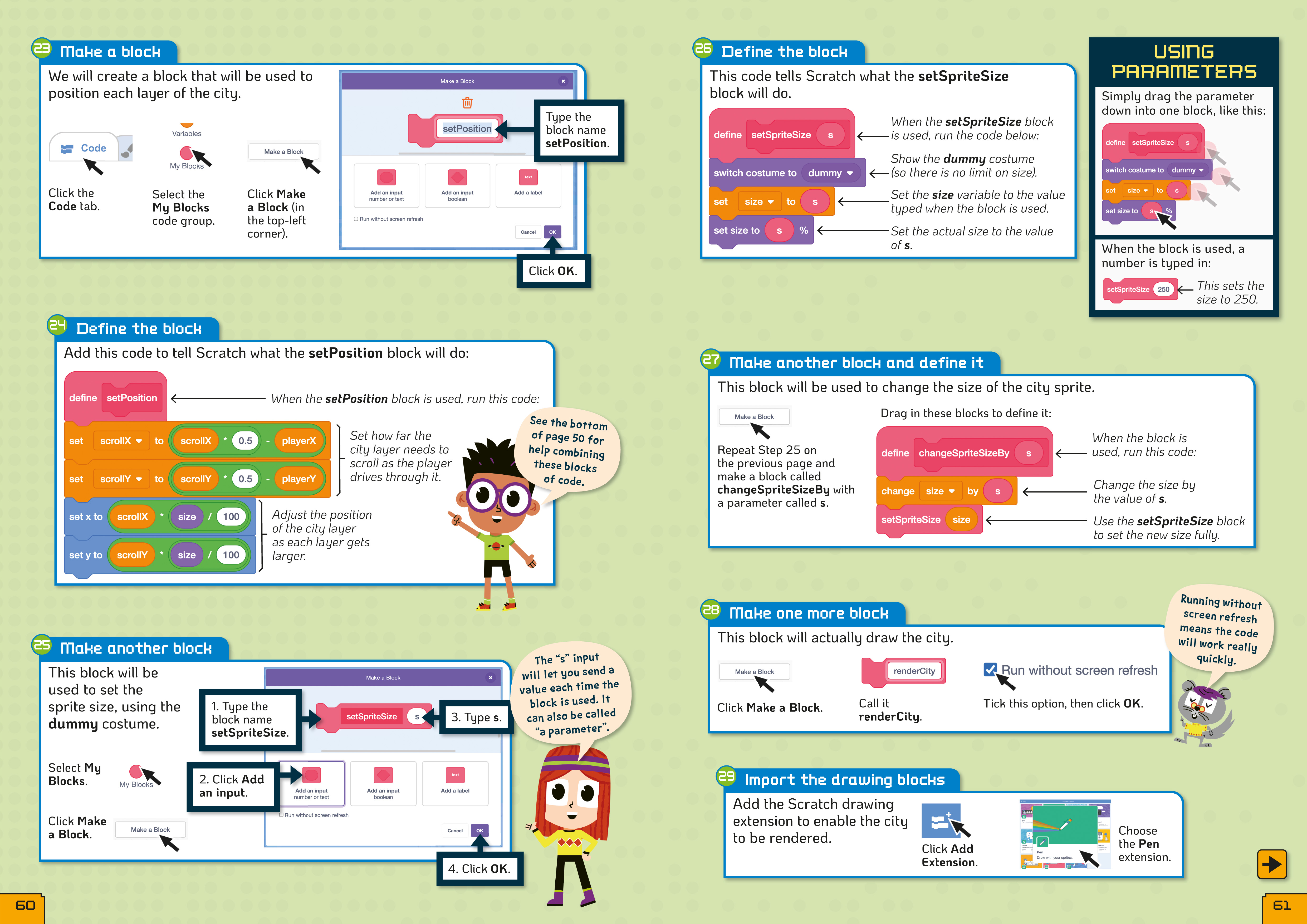 Coding with Scratch - Make 3D Games & Graphics