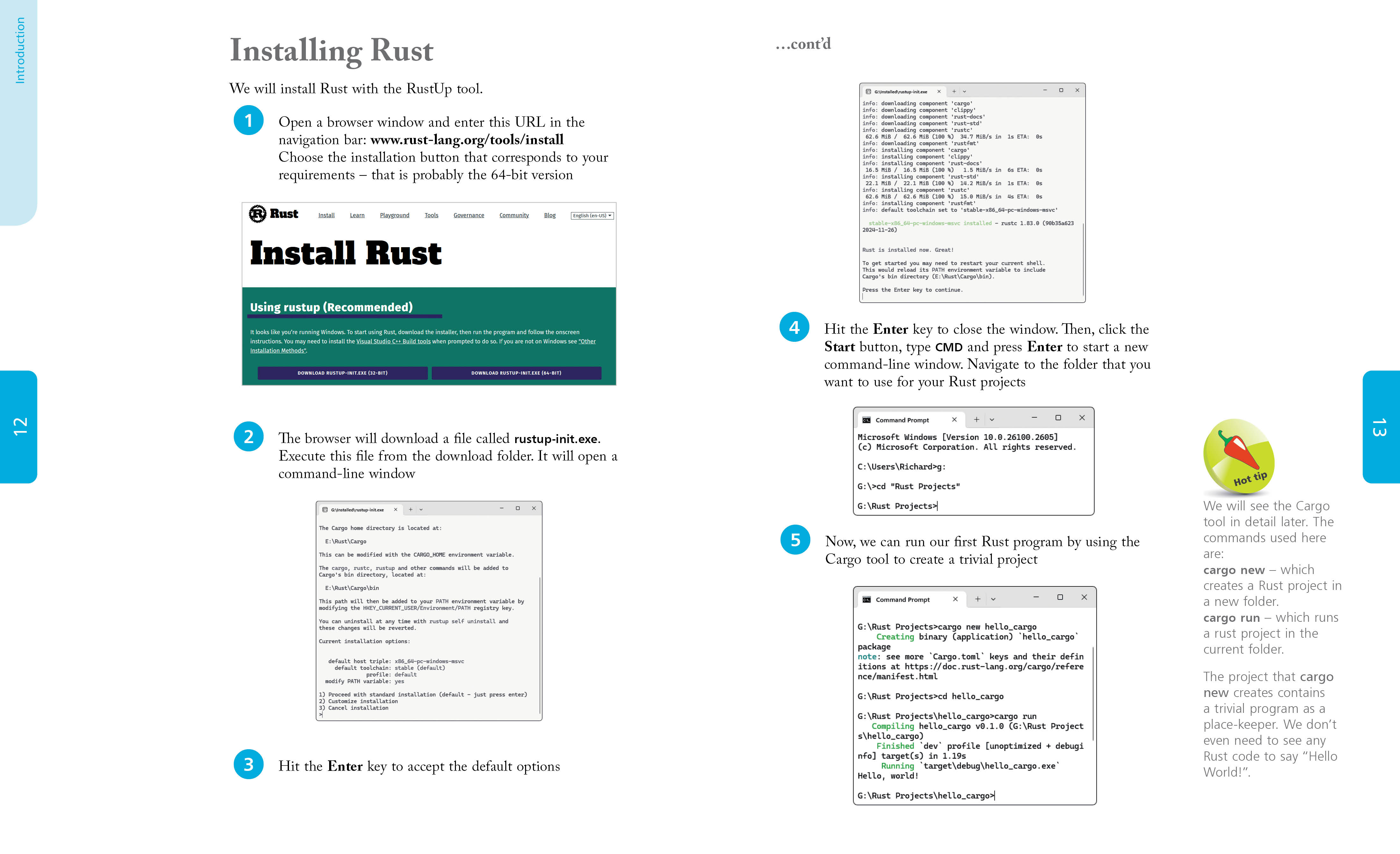 Rust Programming in easy steps