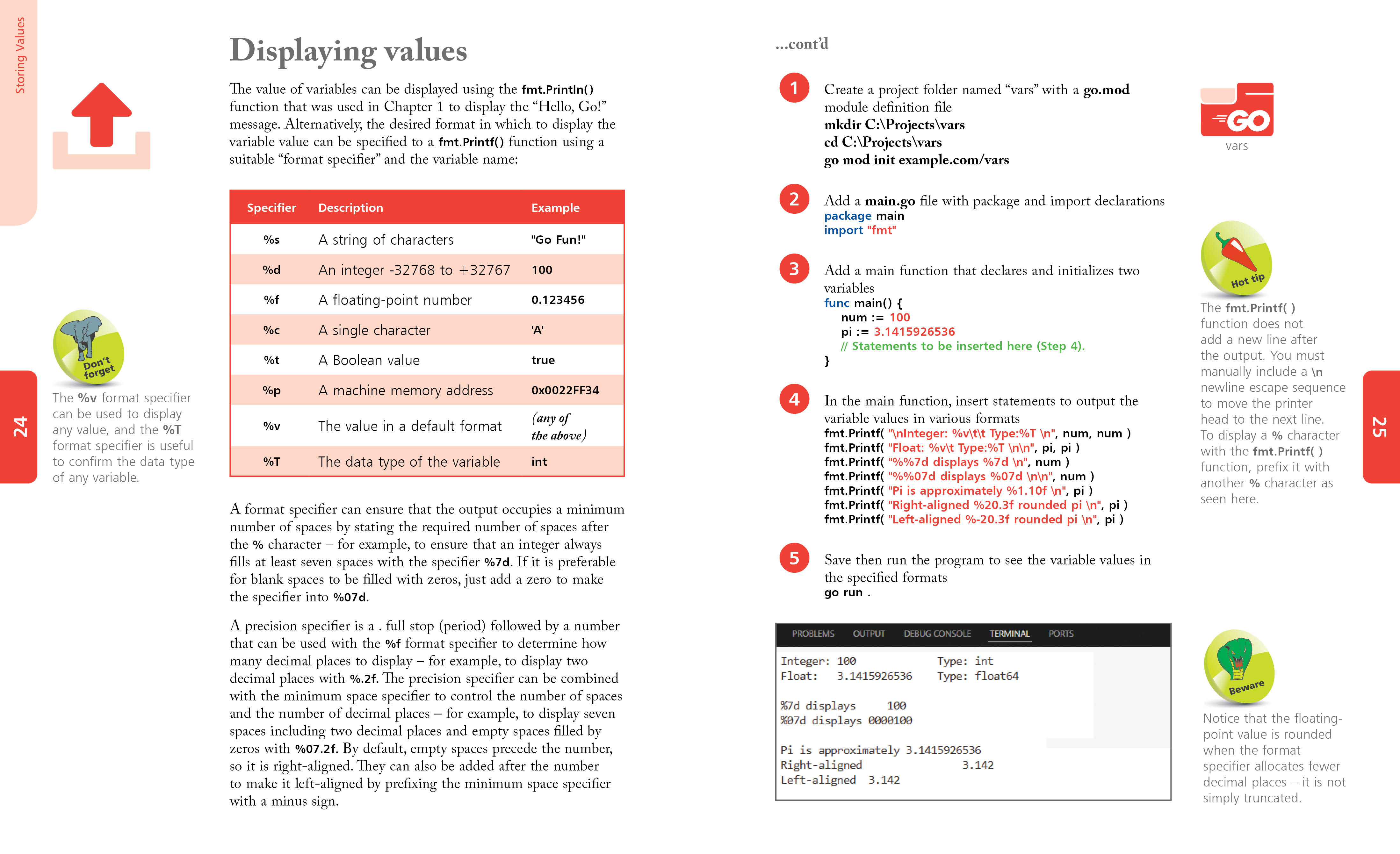 GO Programming in easy steps