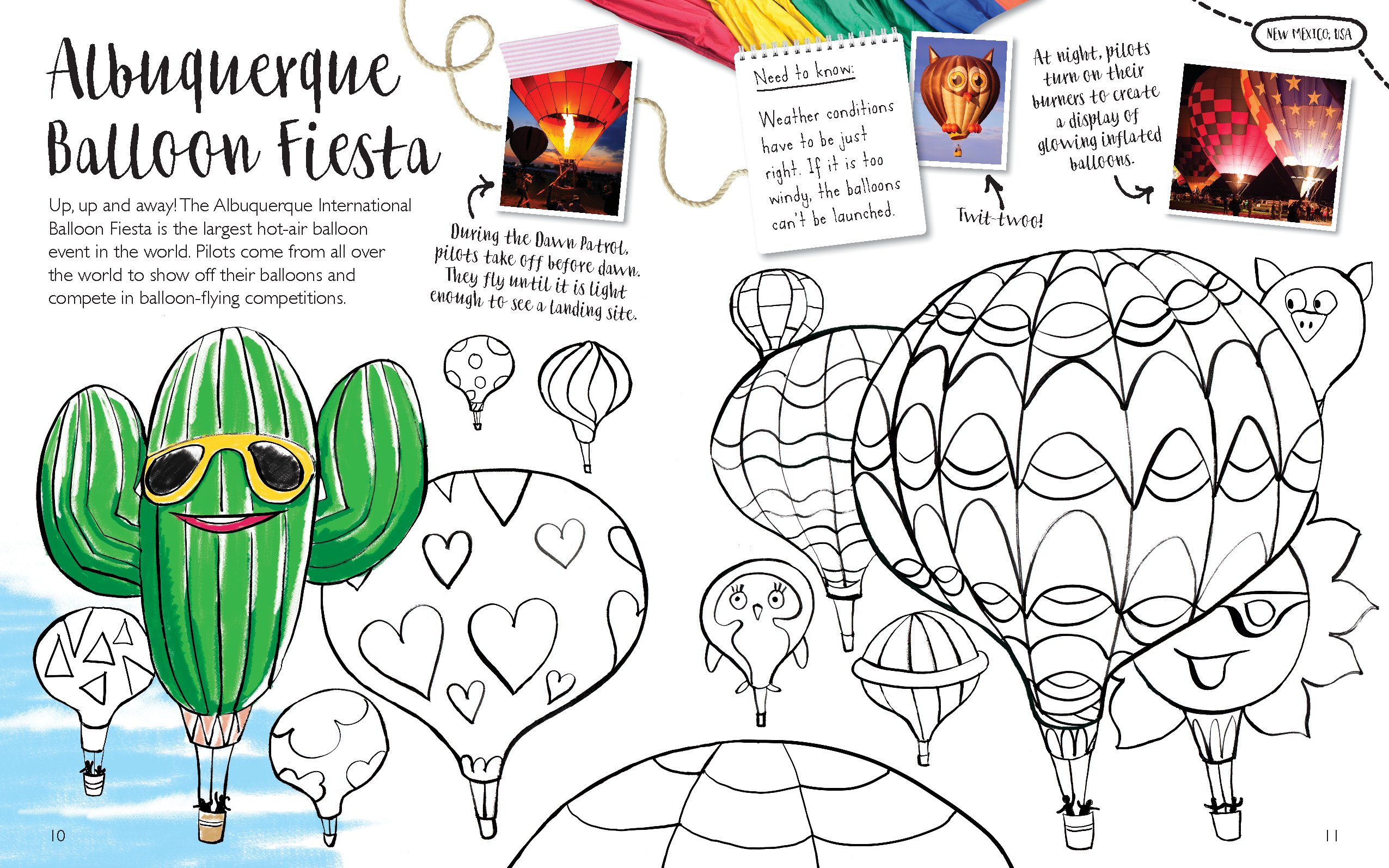 Around the World Coloring Book 1