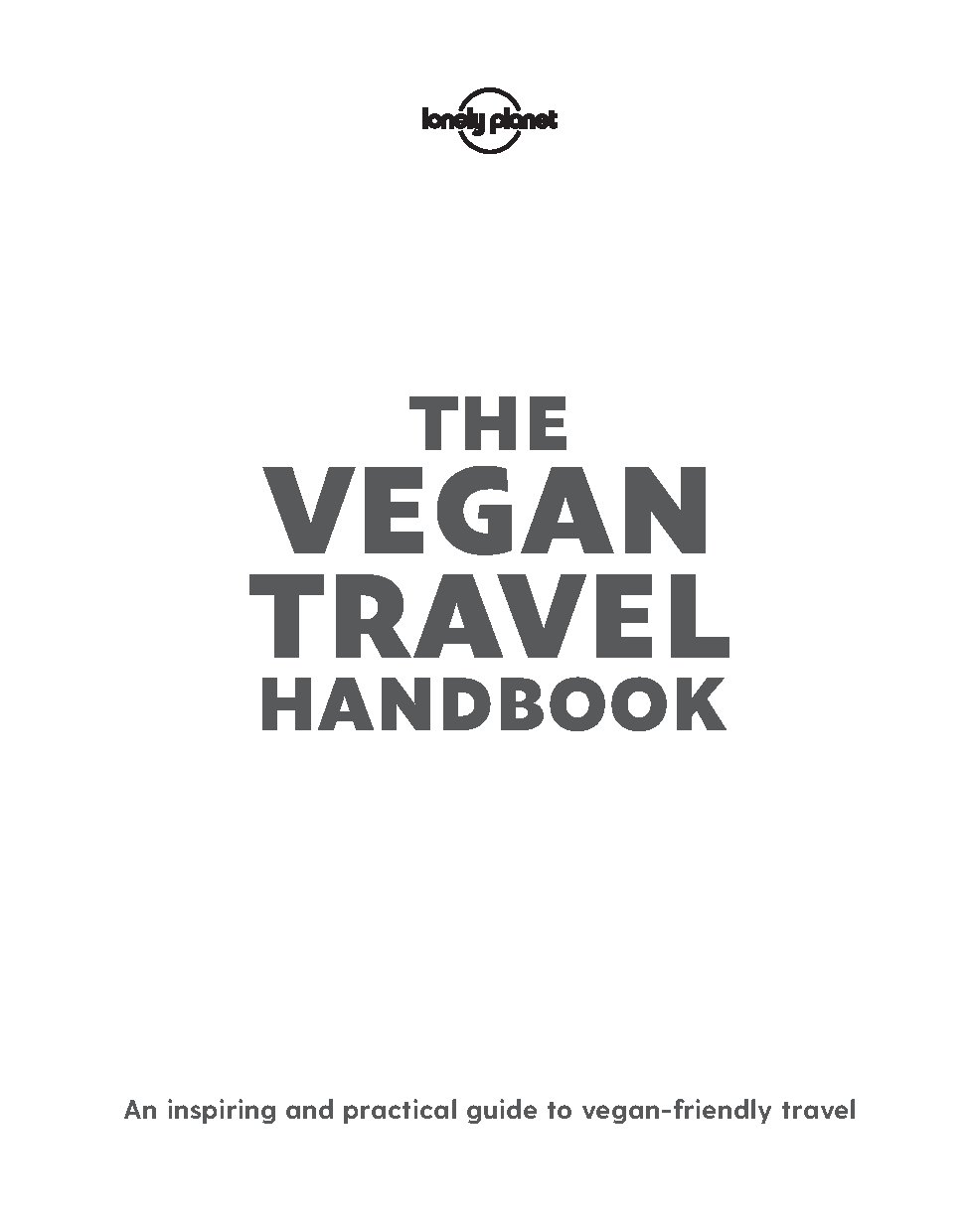 Vegan Travel Handbook 1