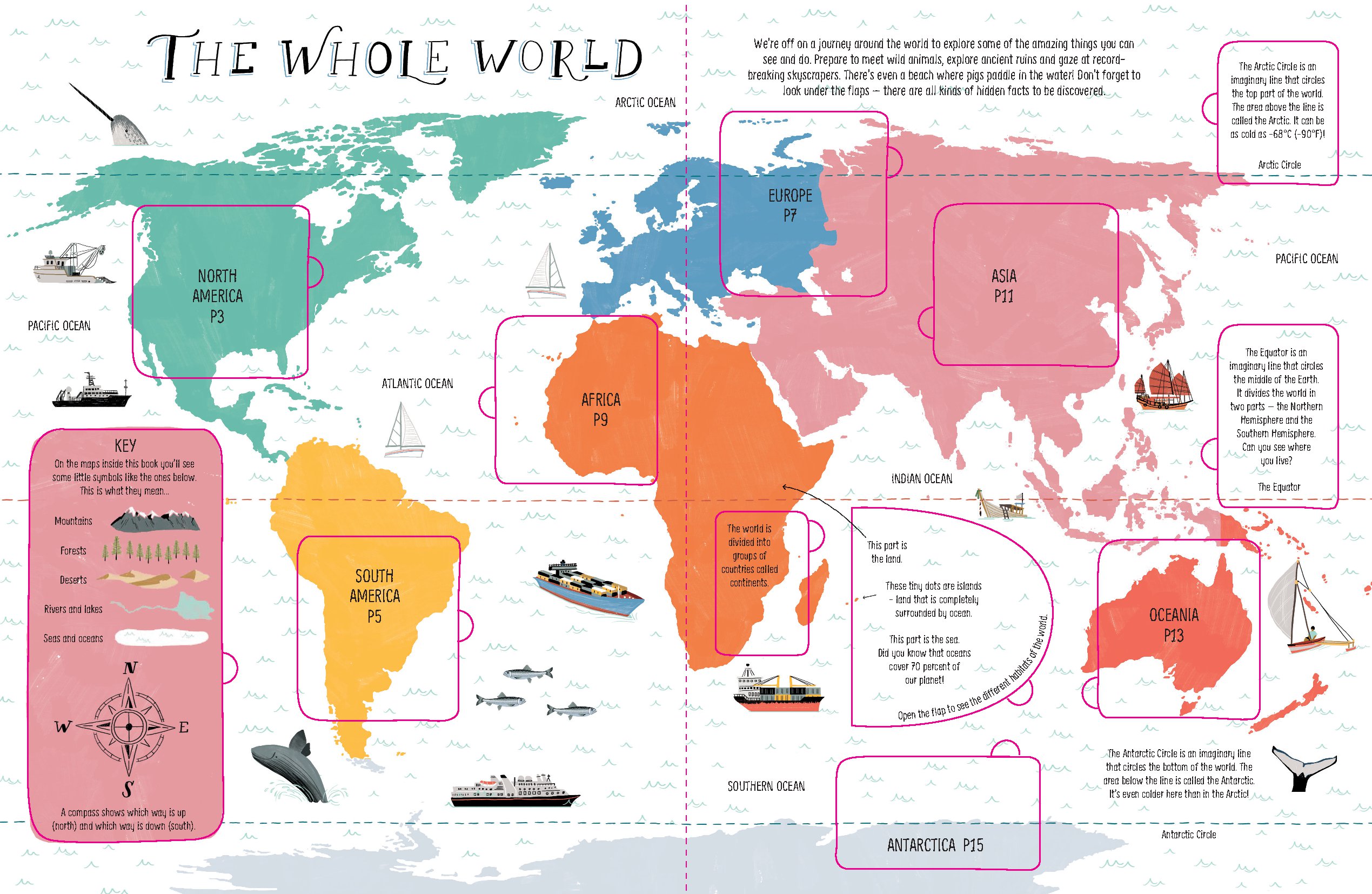 Lift-the-Flap Atlas