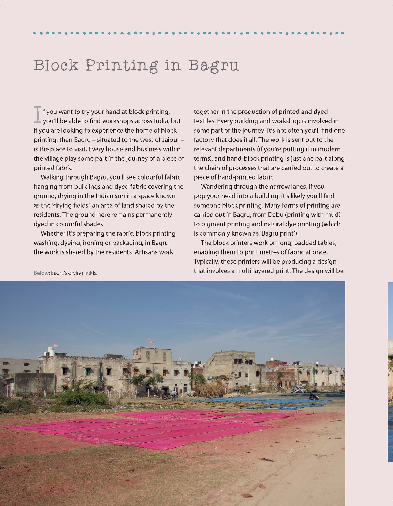 Indian Block Printing