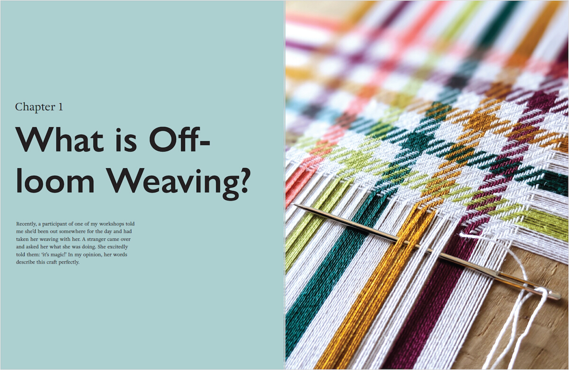 Off-Loom Weaving