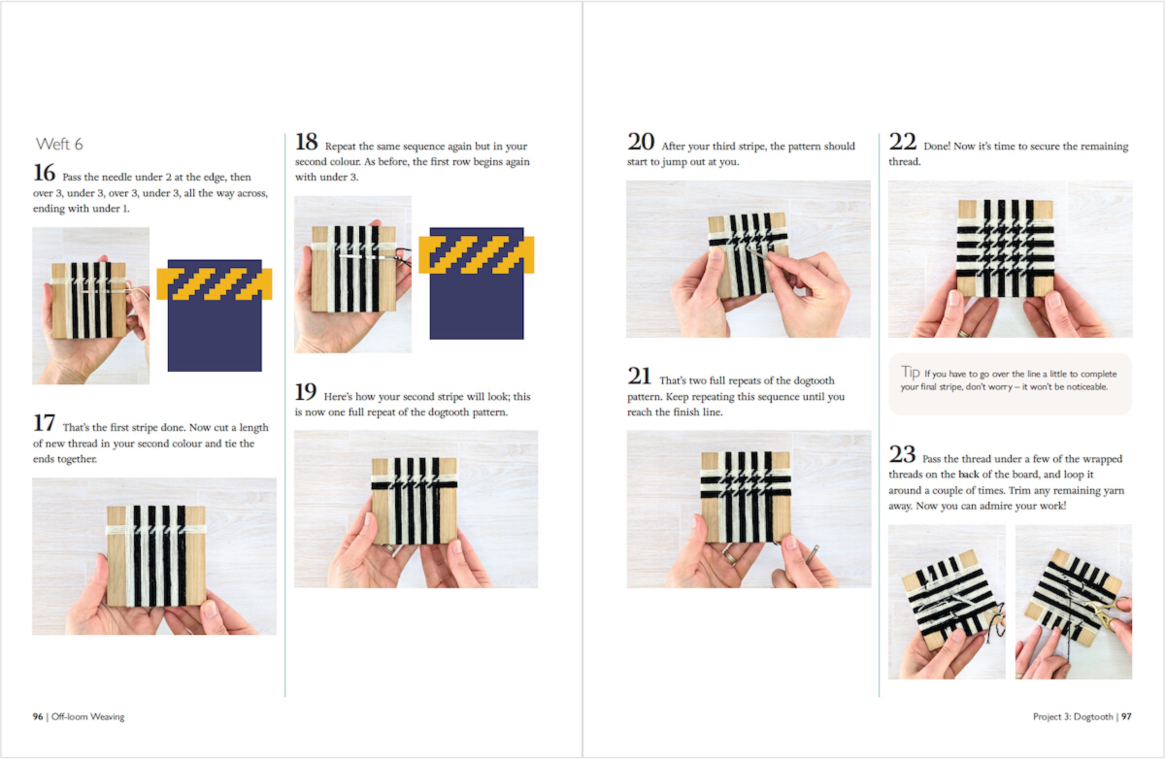Off-Loom Weaving