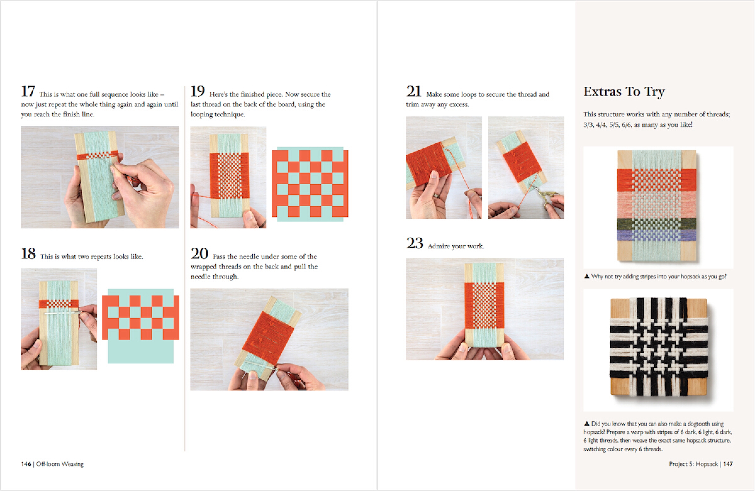 Off-Loom Weaving