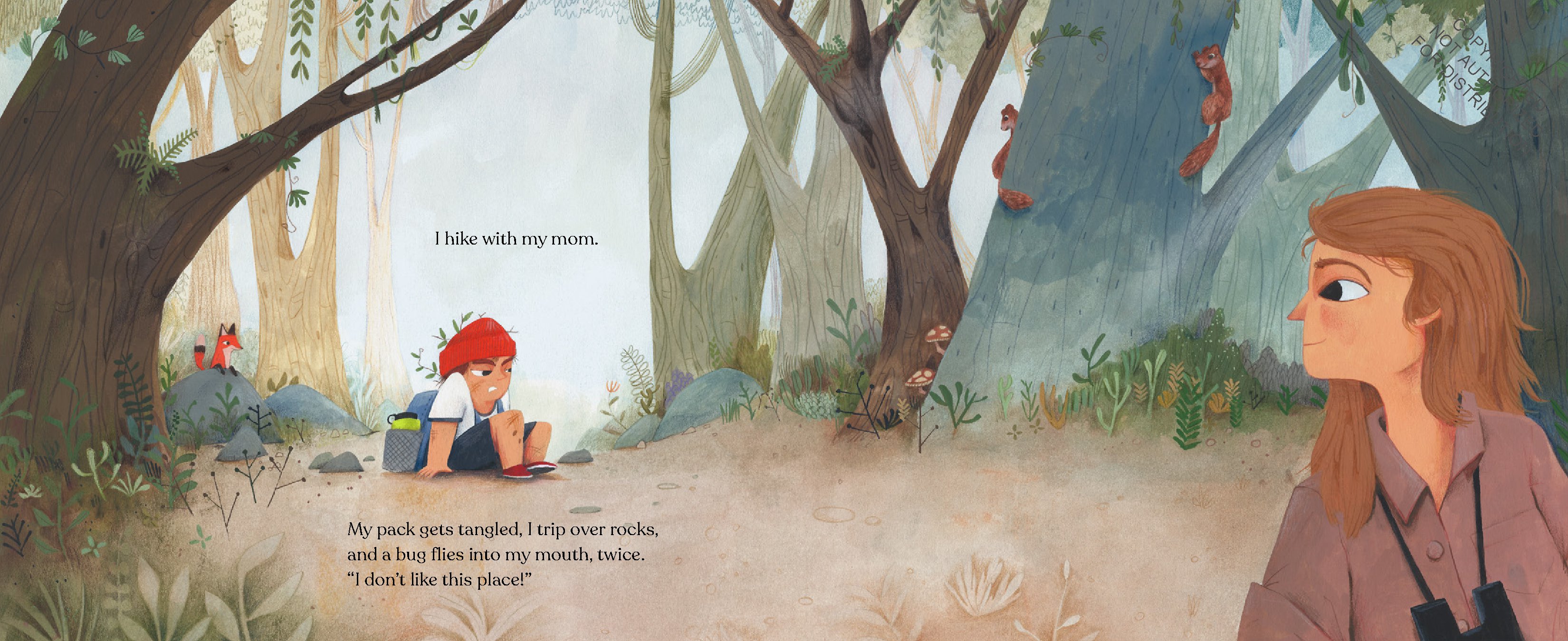 The Fox and the Forest Fire