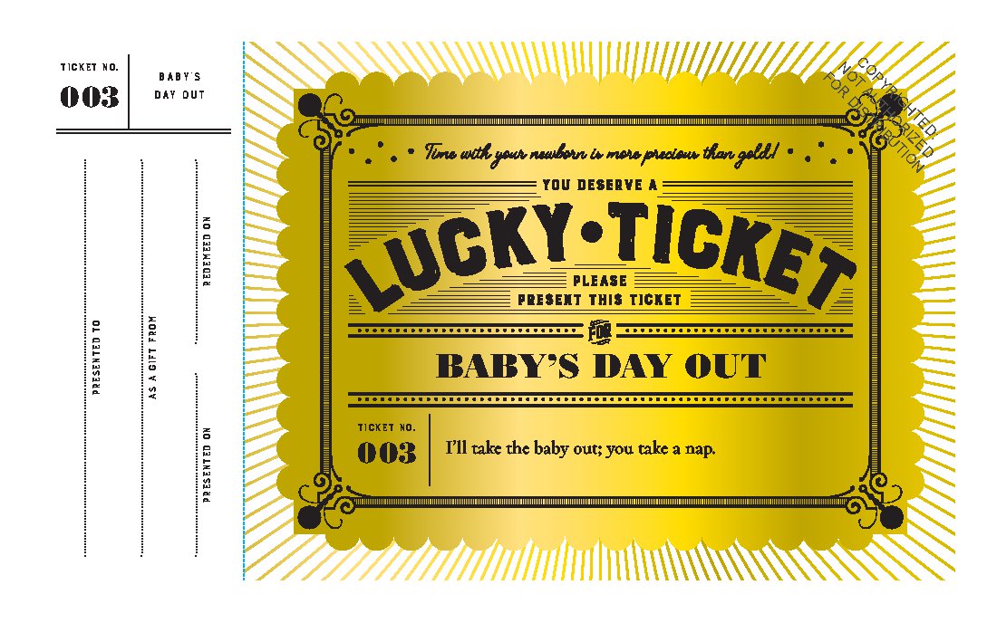 Lucky Tickets for New Parents