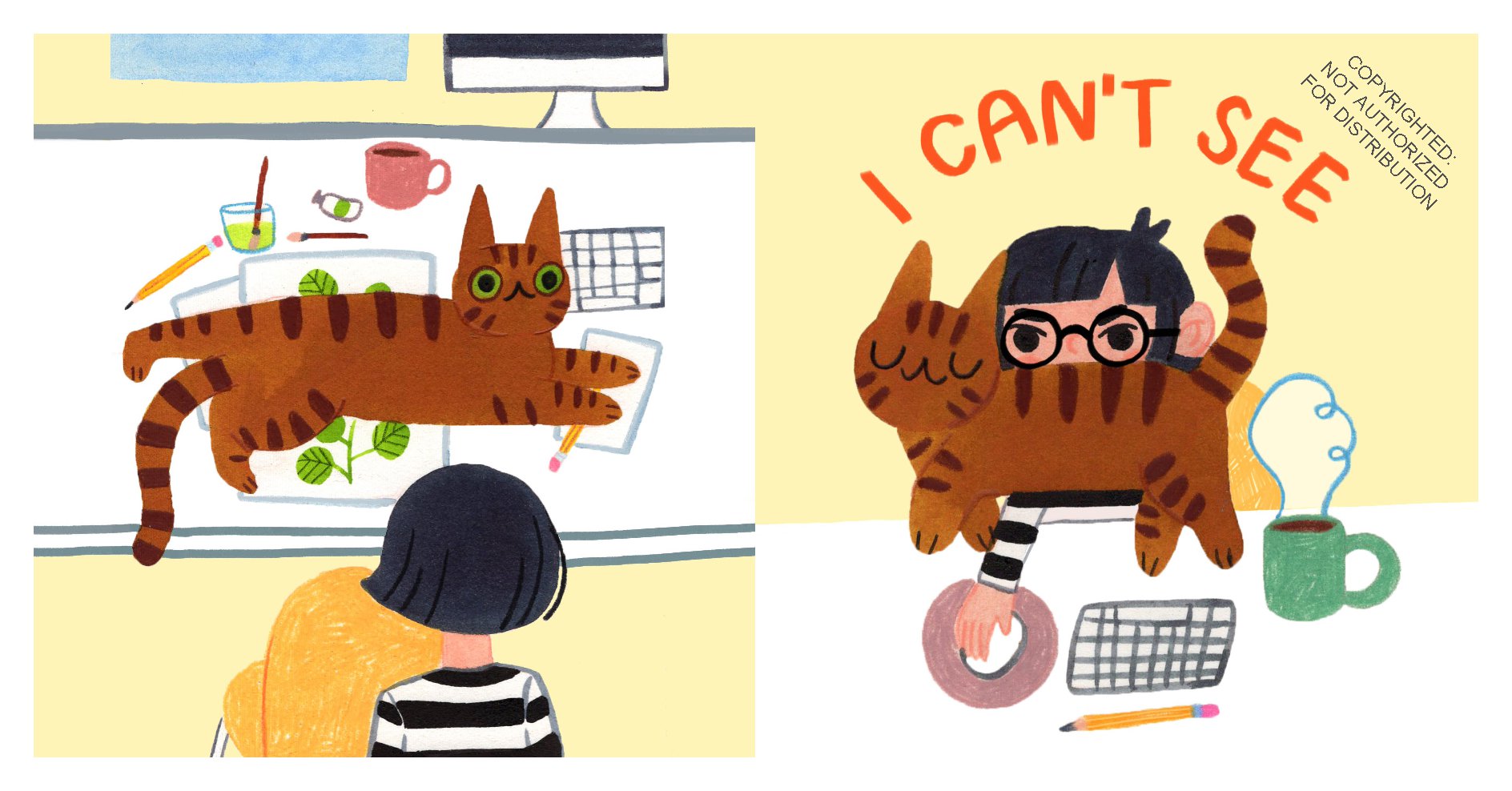 Working from Home with a Cat