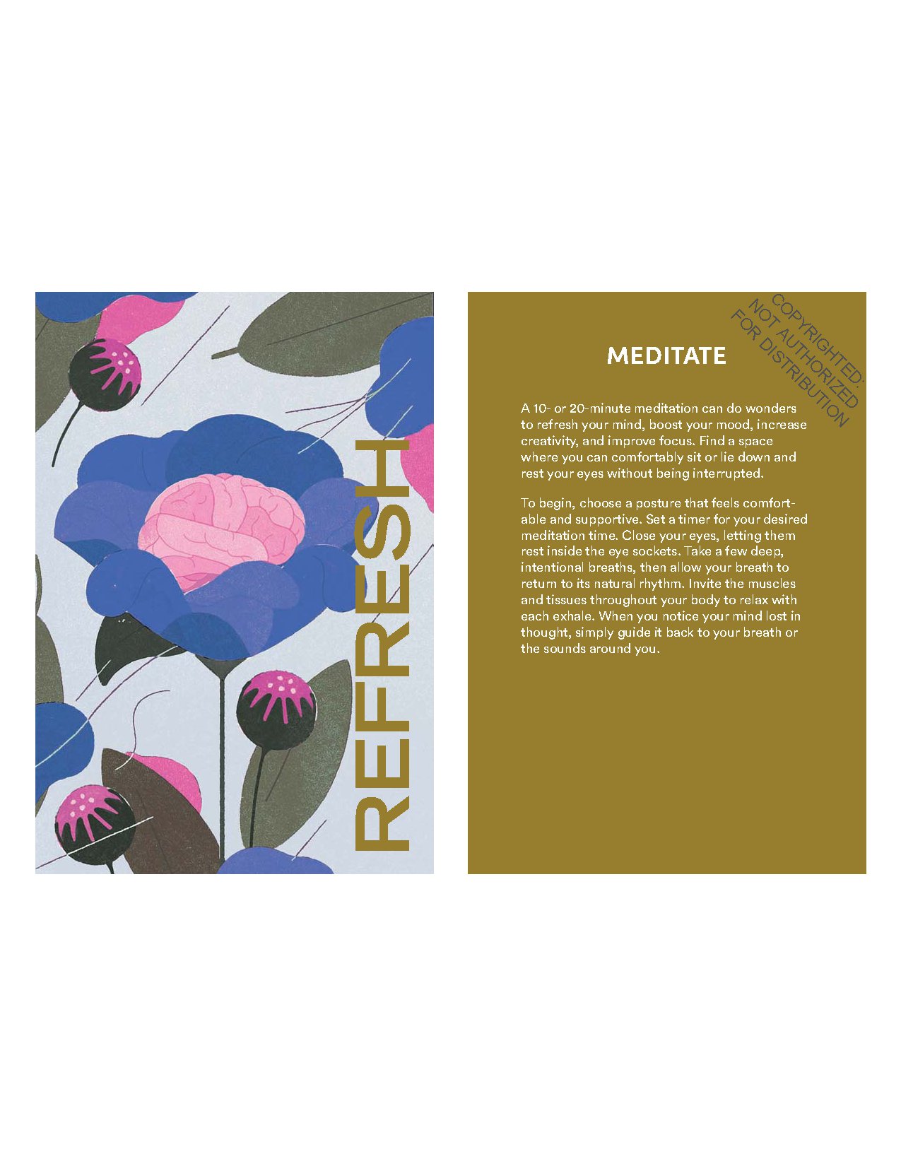 The Work Wellness Deck