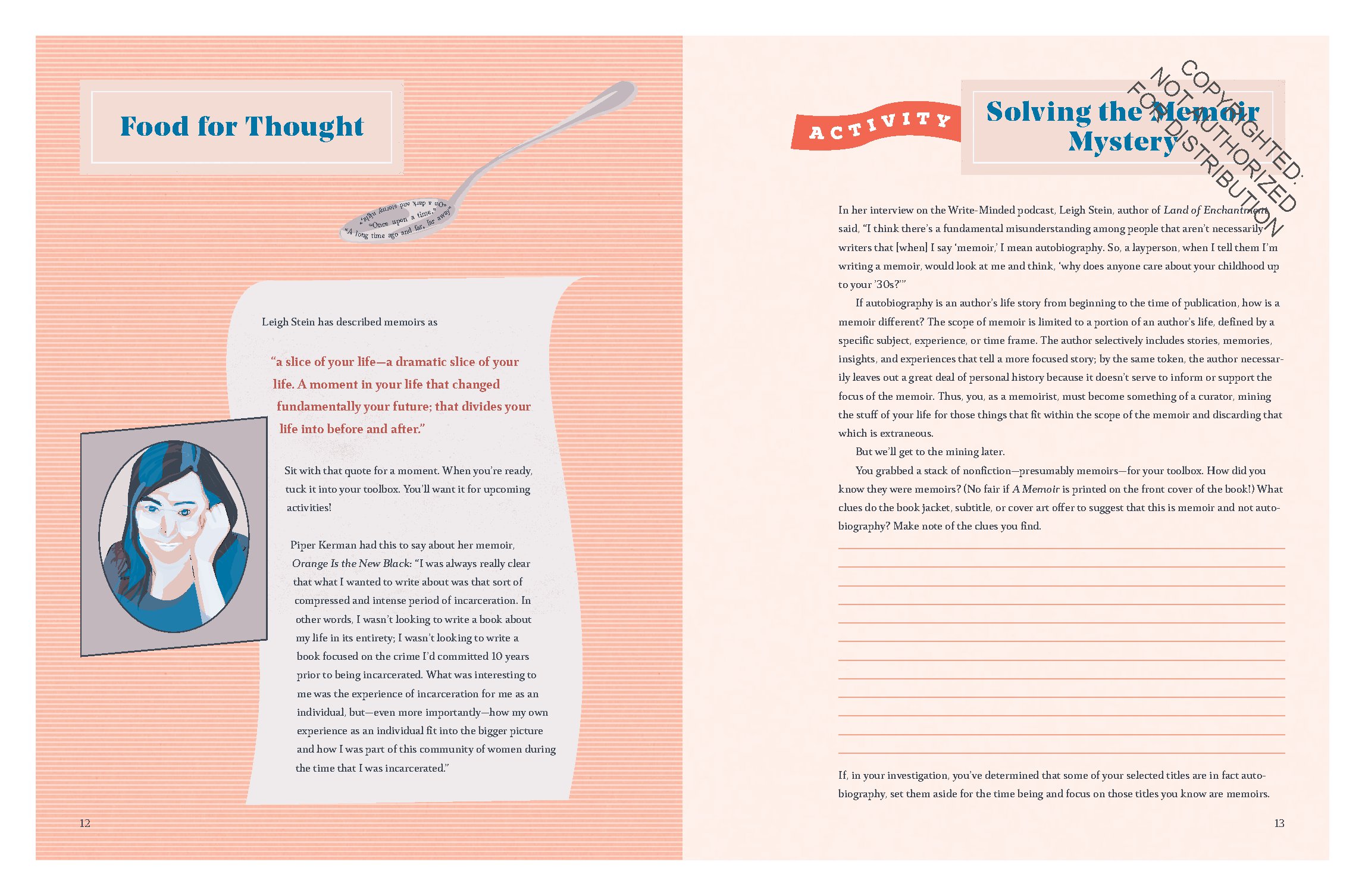 Ready, Set, Memoir!