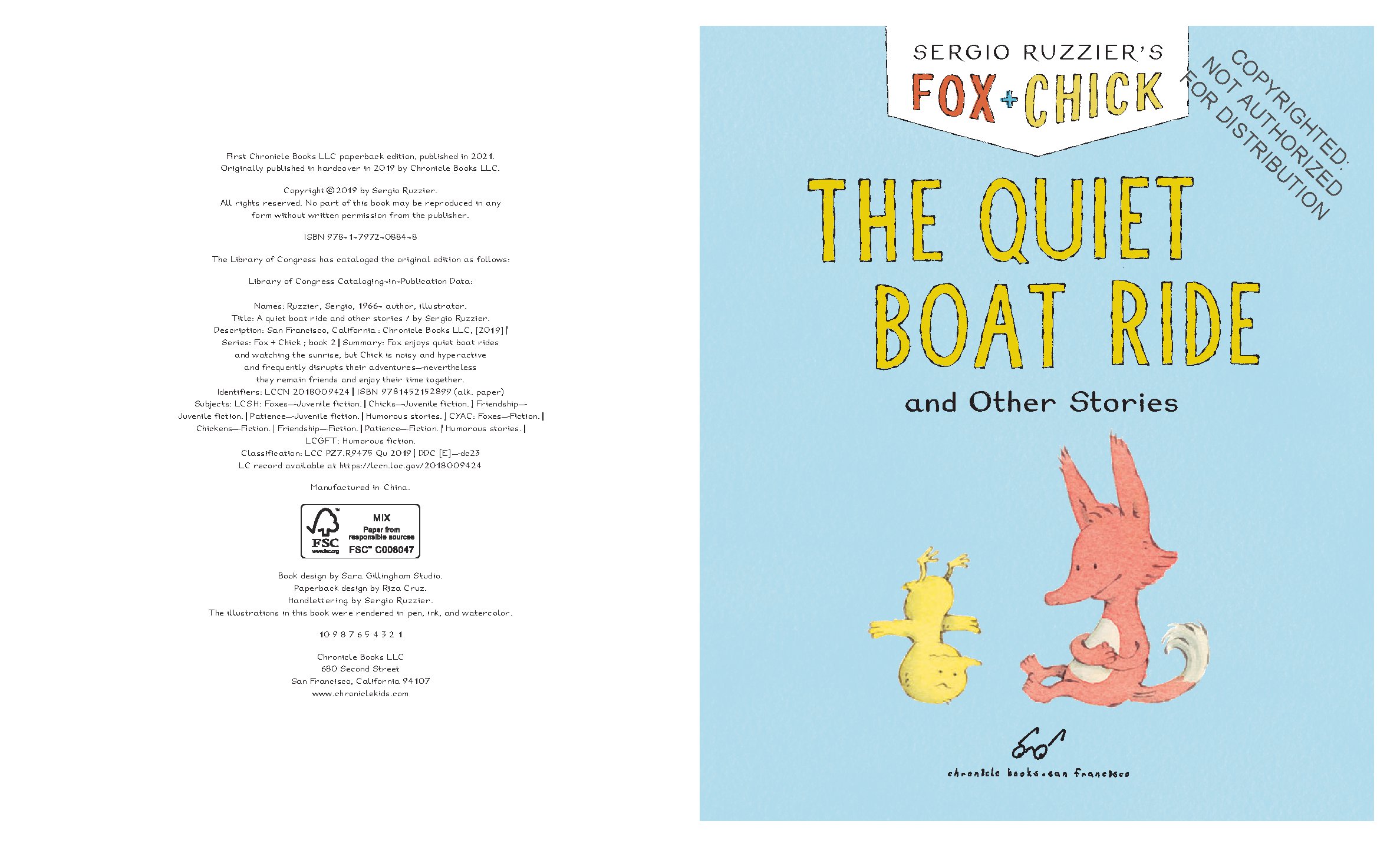 Fox & Chick: The Quiet Boat Ride
