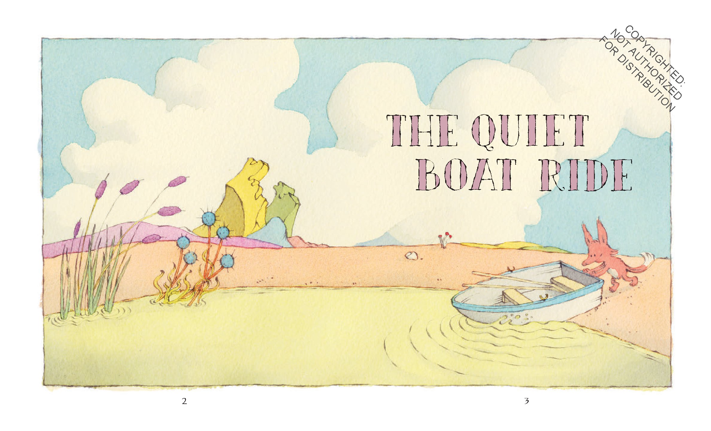 Fox & Chick: The Quiet Boat Ride