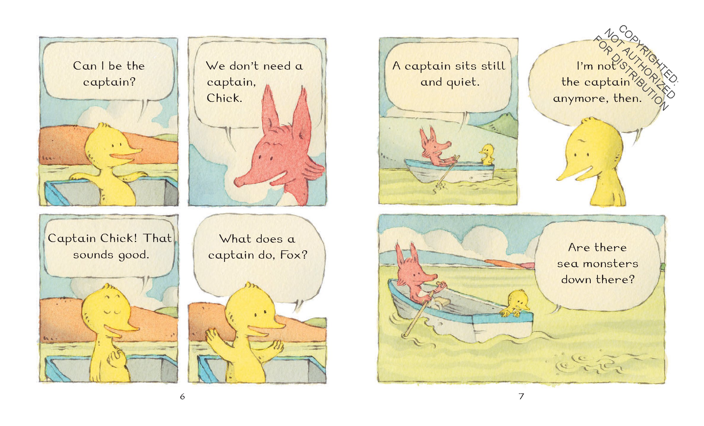 Fox & Chick: The Quiet Boat Ride