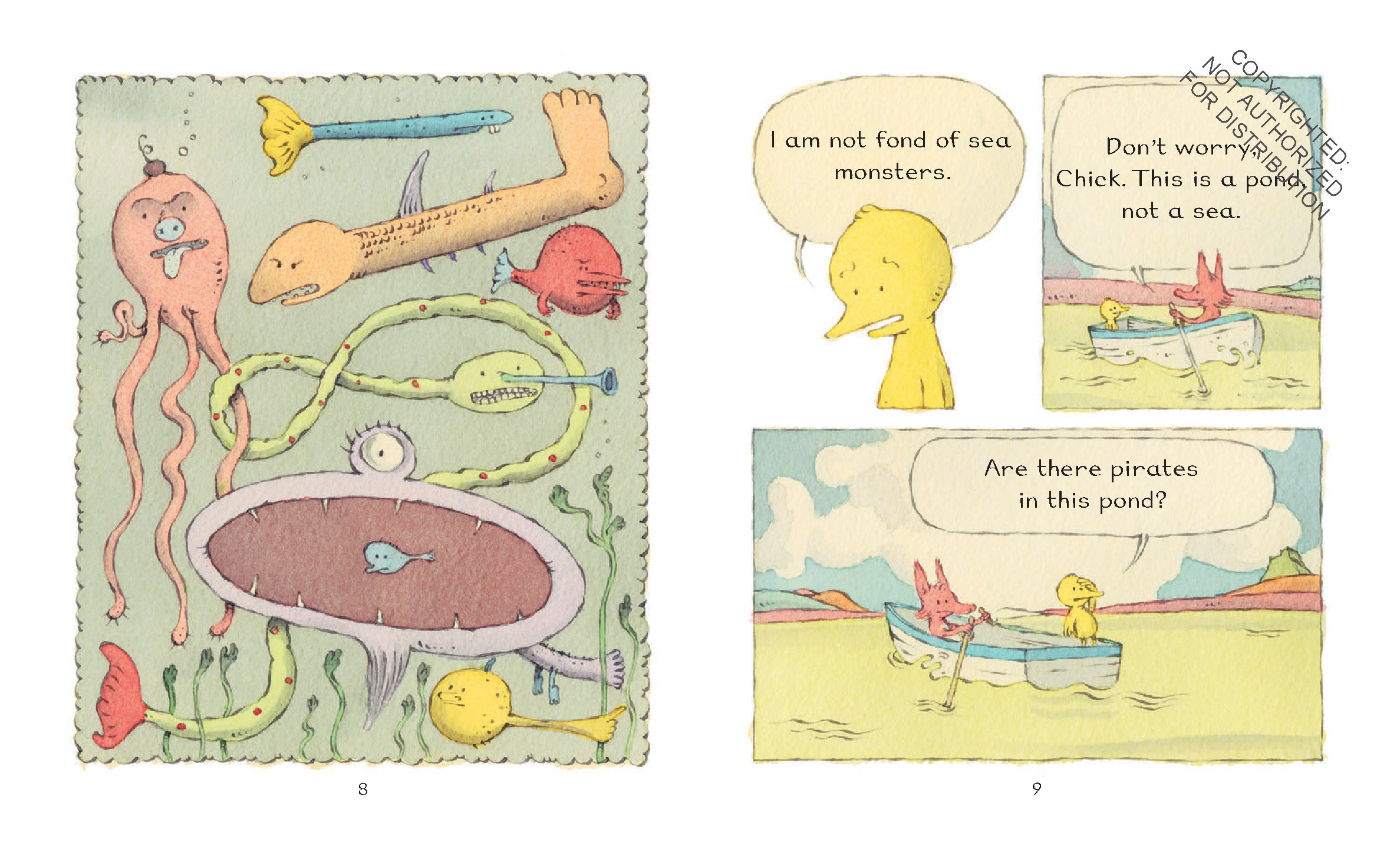 Fox & Chick: The Quiet Boat Ride