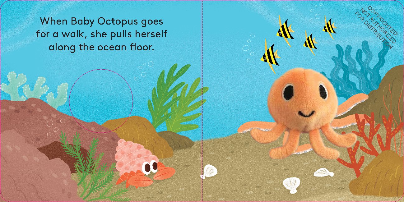 Baby Octopus: Finger Puppet Book