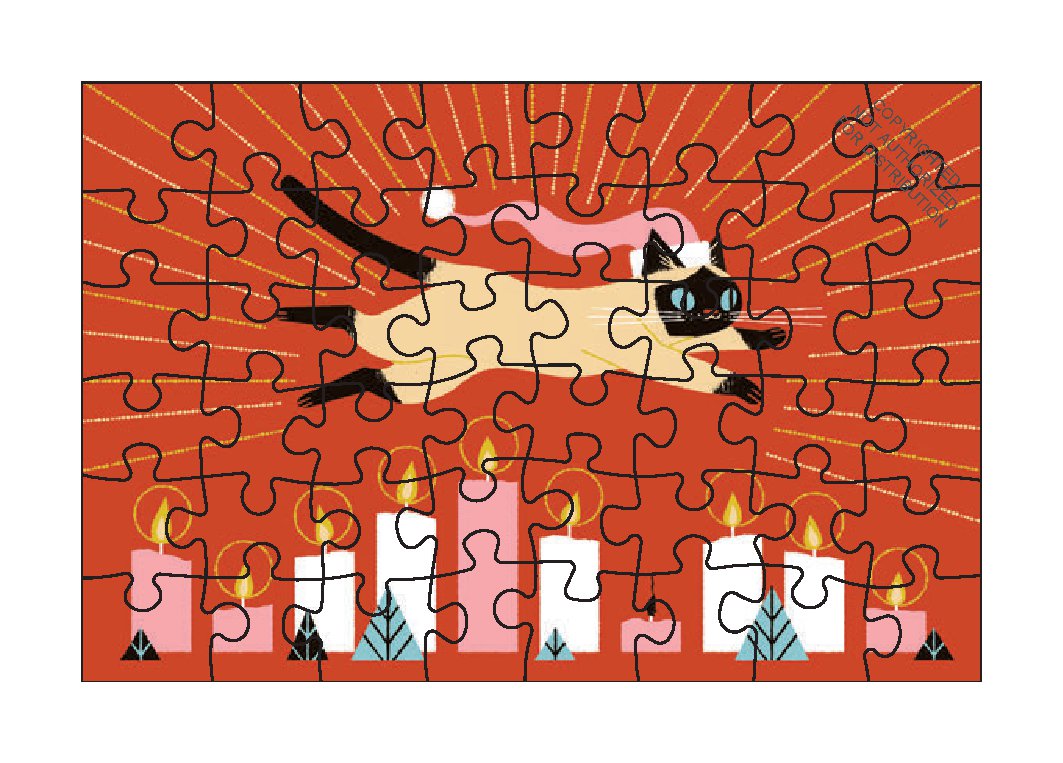 12 Puzzles in One Box: Twelve Days of Catmas