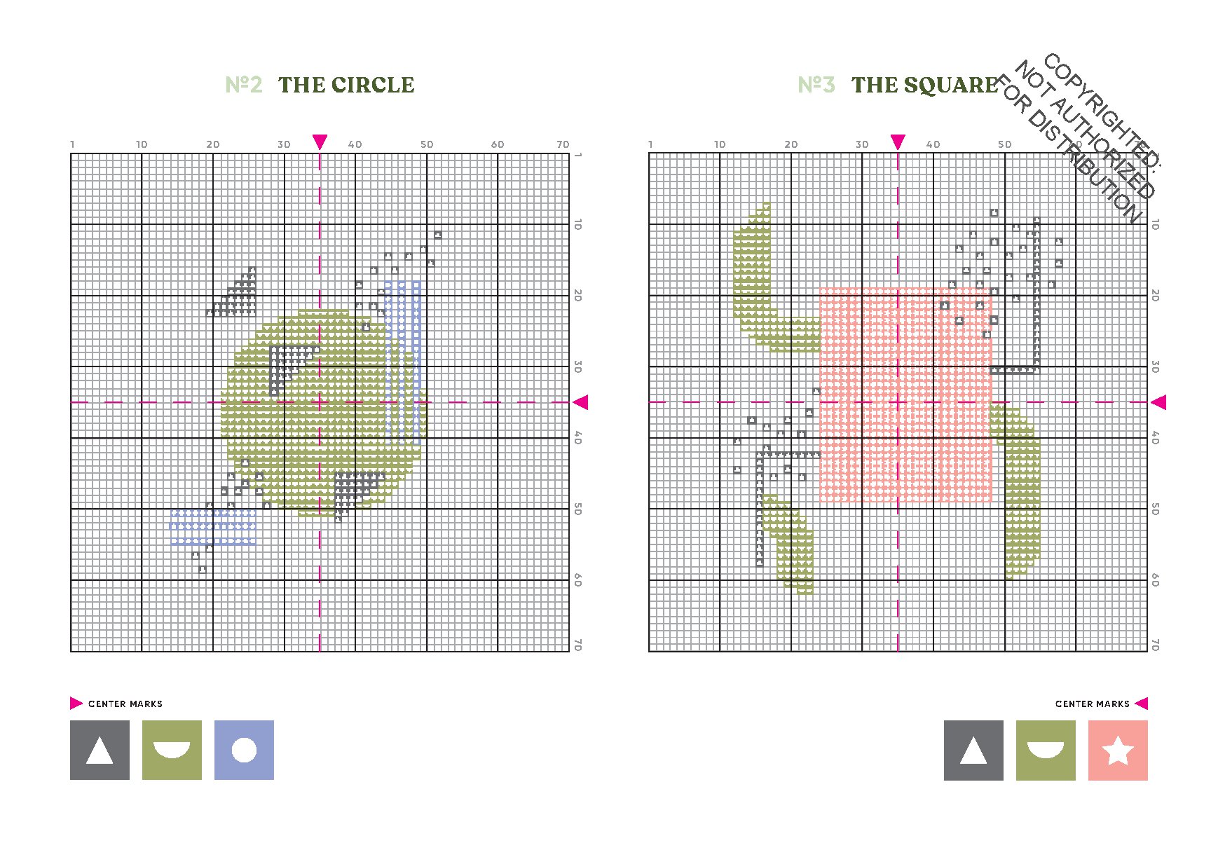 Mindful Crafts: Geometric Cross-Stitch Kit