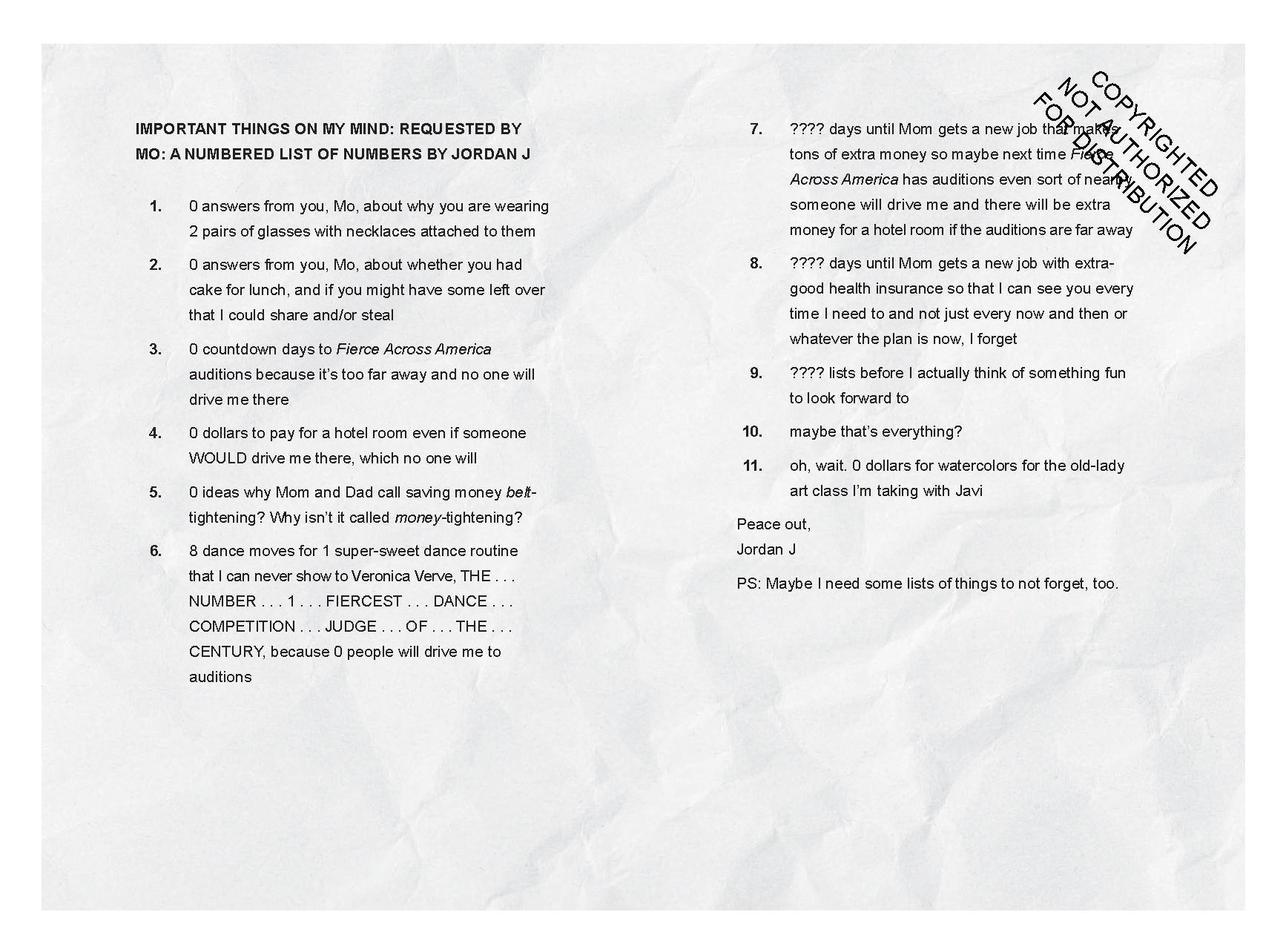 Jordan J and the Truth About Jordan J