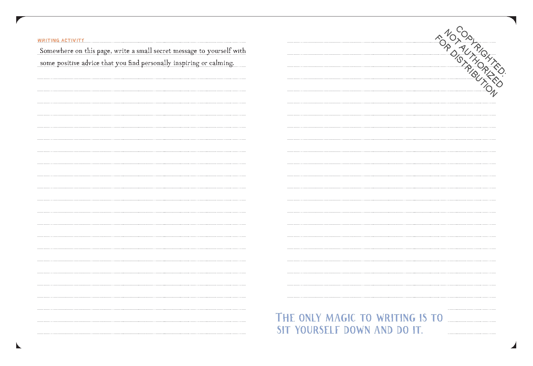 What's Behind the Blue Door?