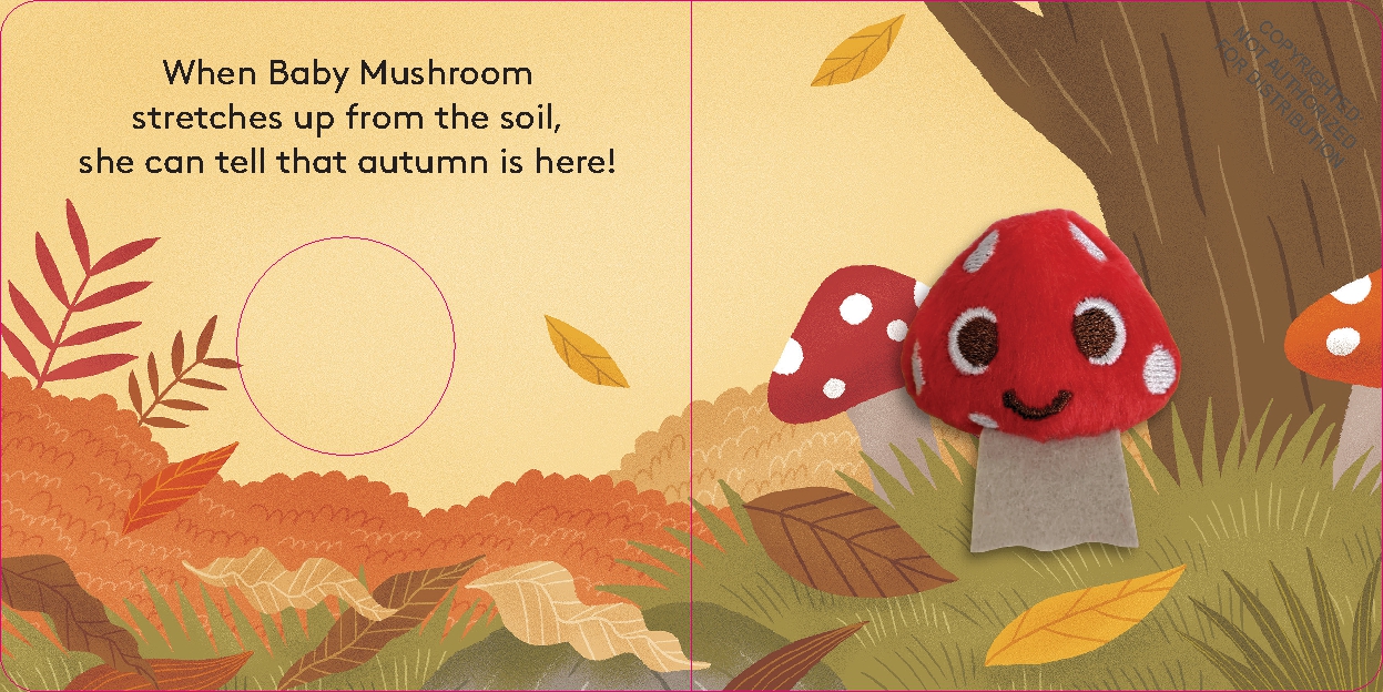 Baby Mushroom: Finger Puppet Book