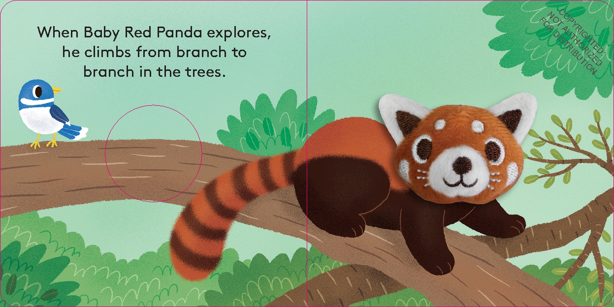 Baby Red Panda: Finger Puppet Book
