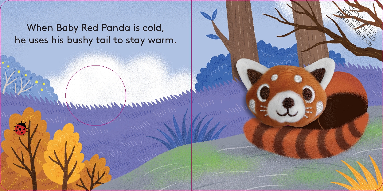 Baby Red Panda: Finger Puppet Book