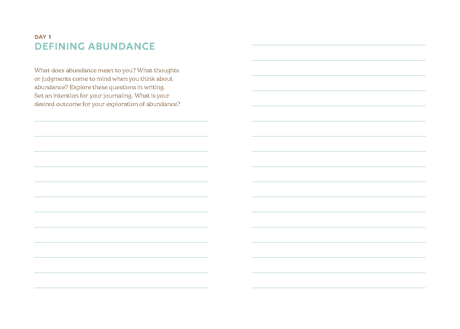 Abundance