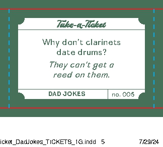 Take-a-Ticket: Dad Jokes