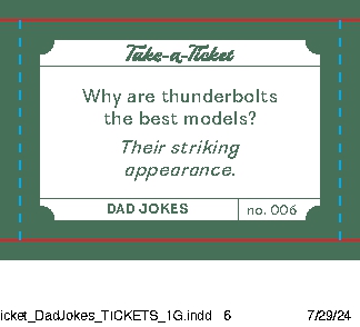 Take-a-Ticket: Dad Jokes