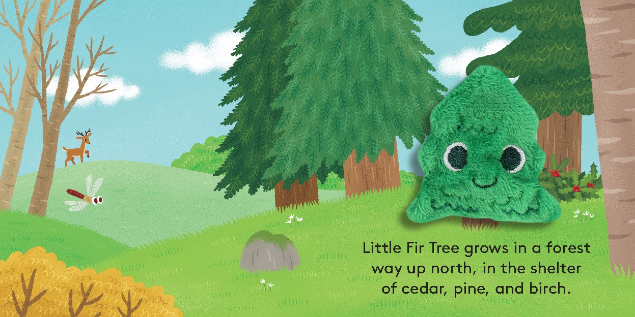 Little Fir Tree: Finger Puppet Book