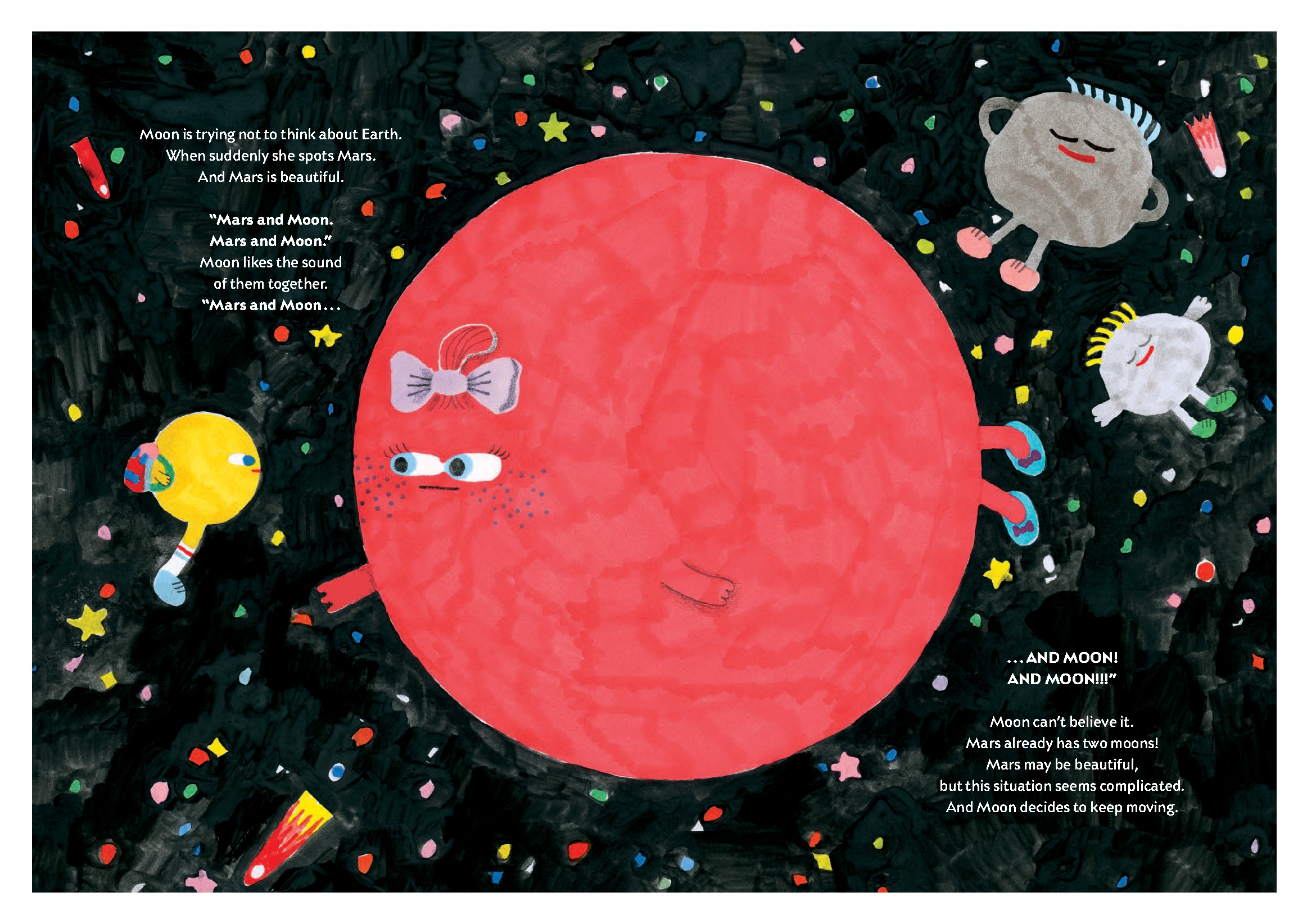 Day Moon and Earth Had an Argument