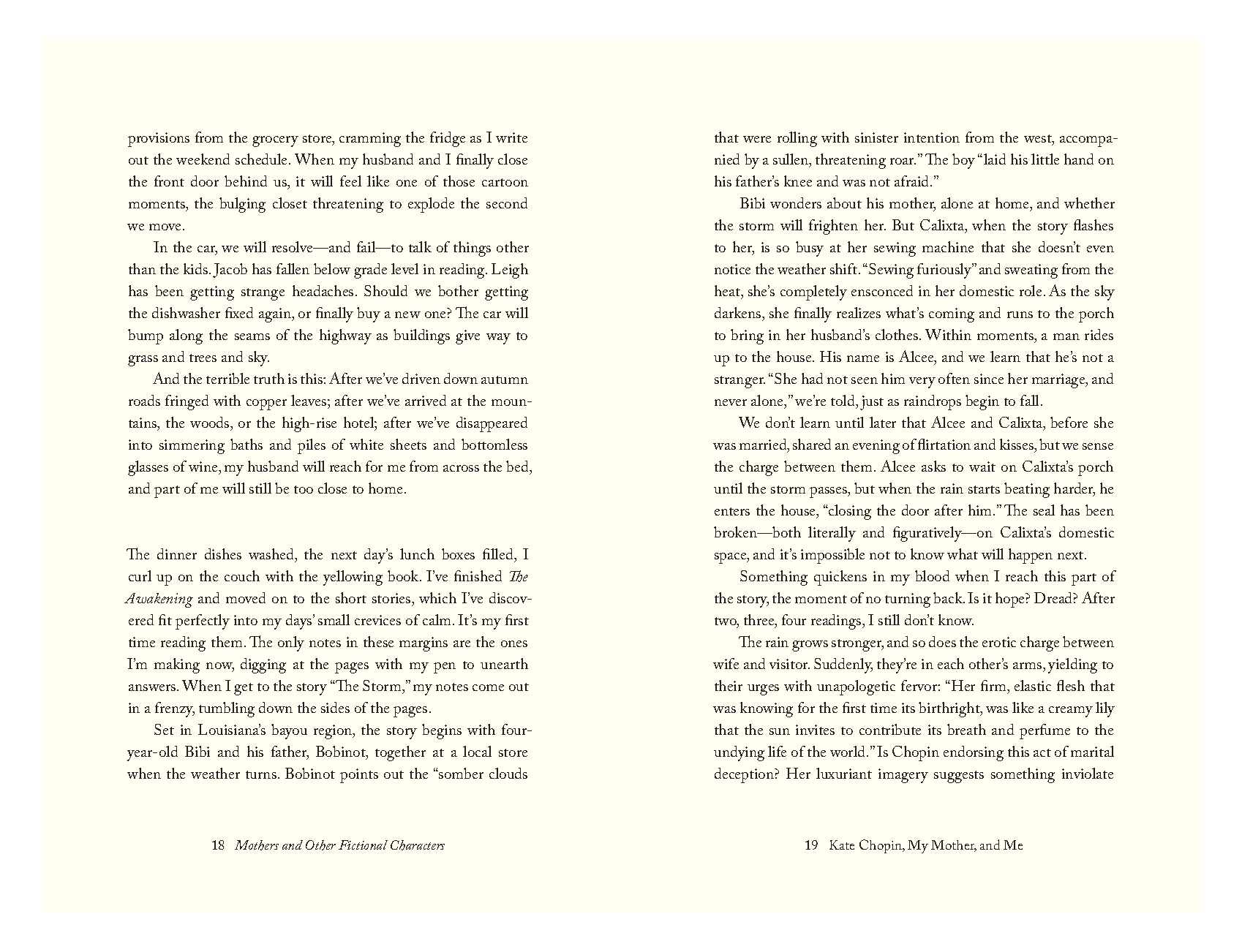 Mothers and Other Fictional Characters