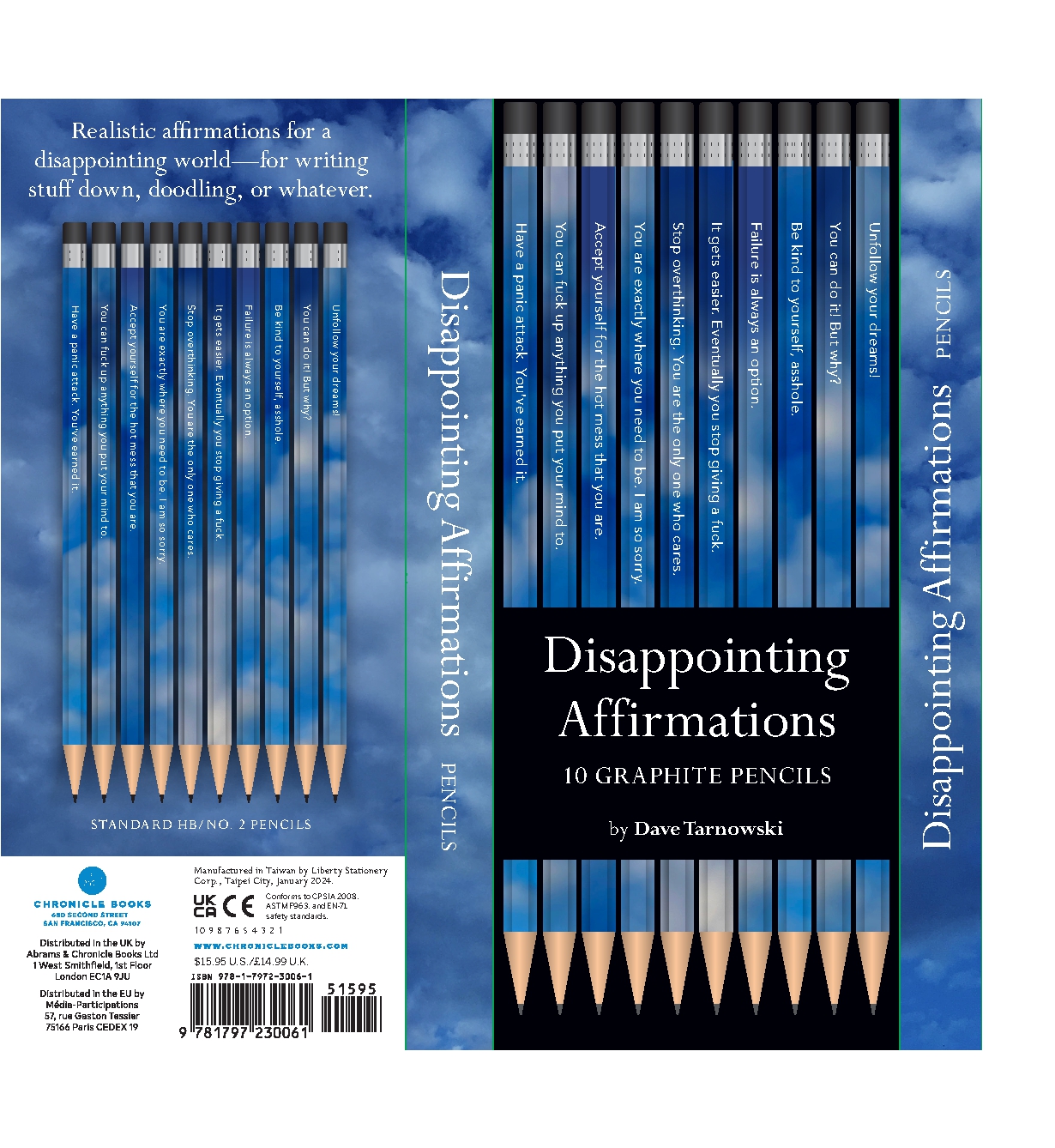 Disappointing Affirmations Pencils