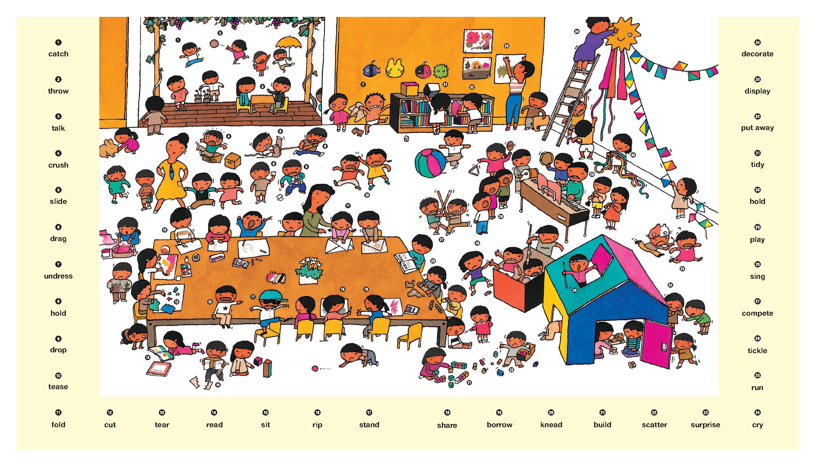 Taro Gomi’s Big Book of Verbs