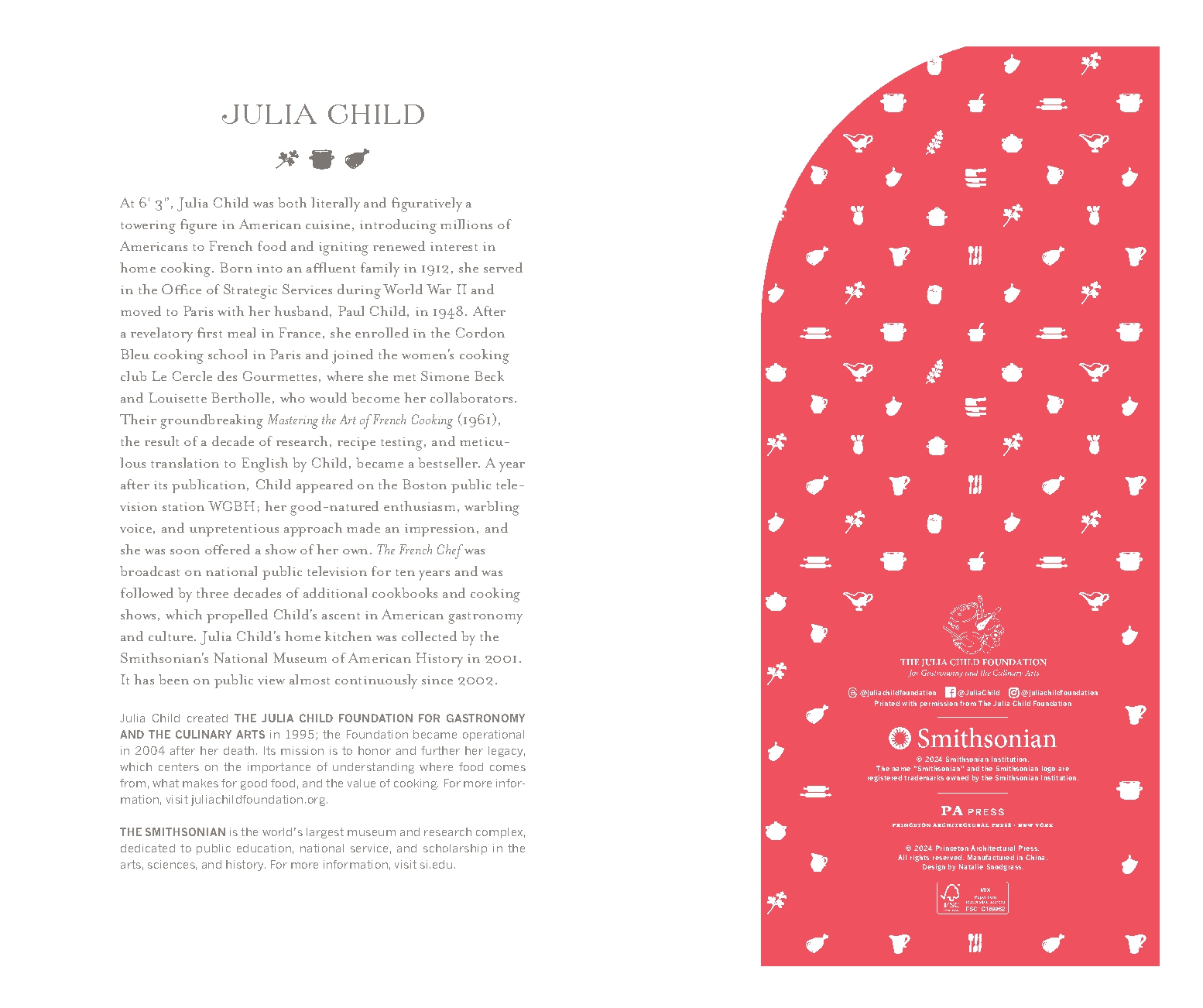 Julia Child Notebooks