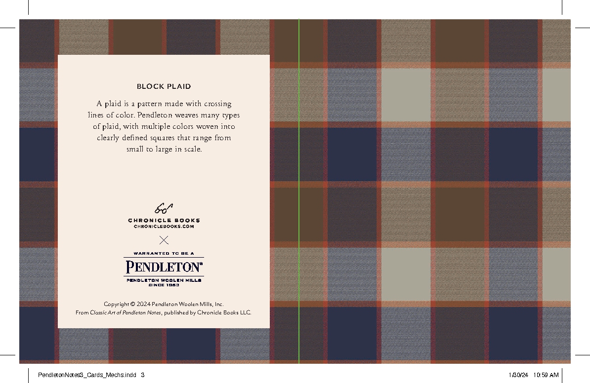 Classic Art of Pendleton Notes