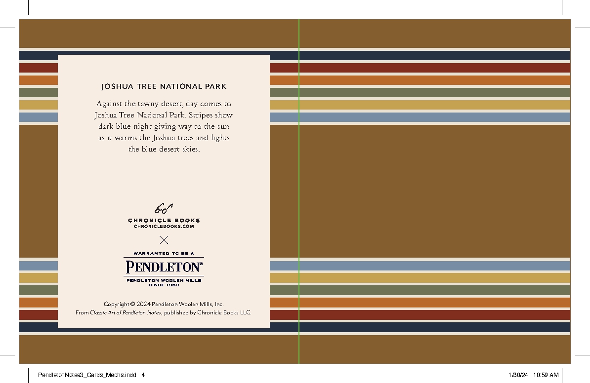 Classic Art of Pendleton Notes