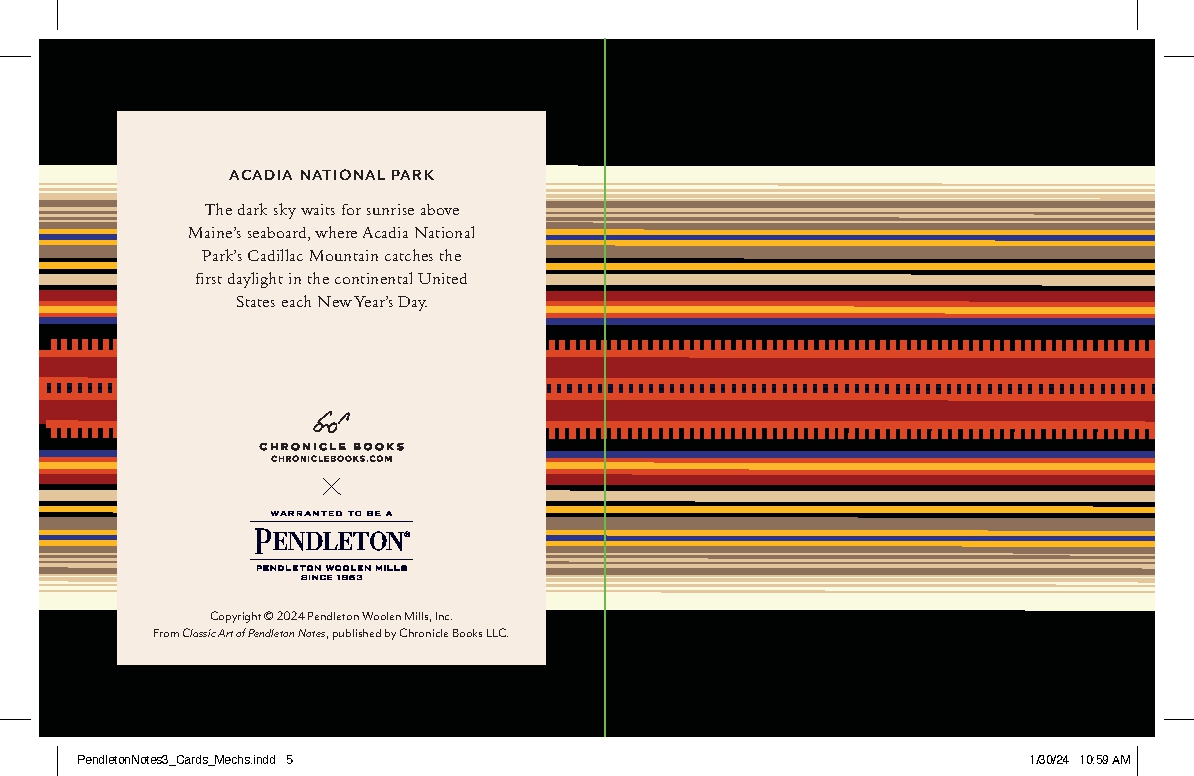 Classic Art of Pendleton Notes