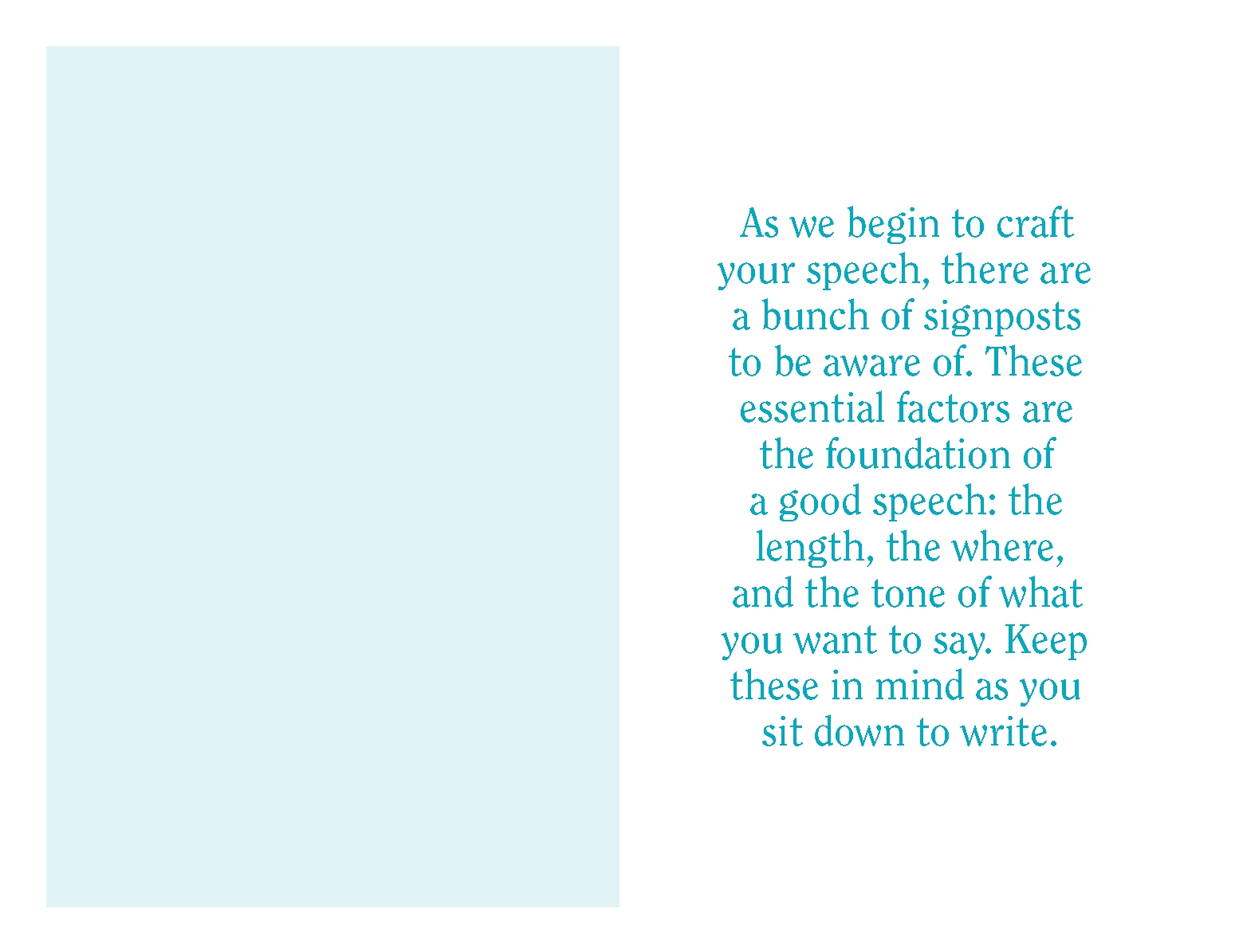 How to Write a Funny Speech…