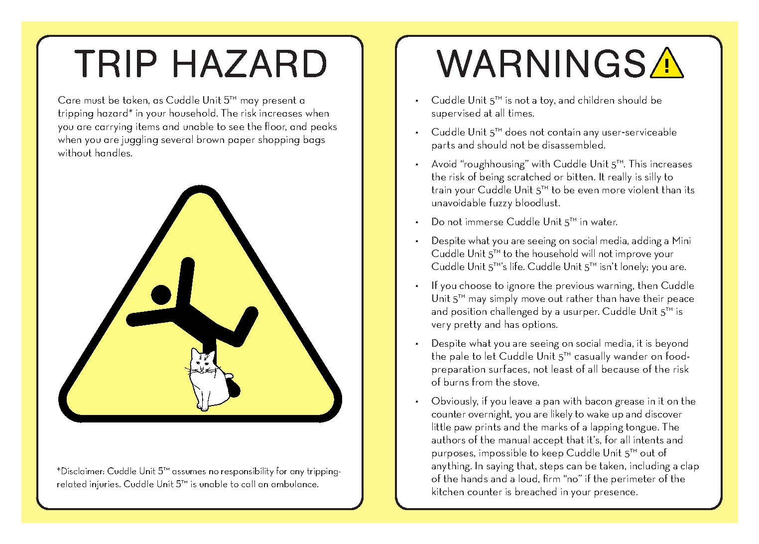 The Cat Operator's Manual