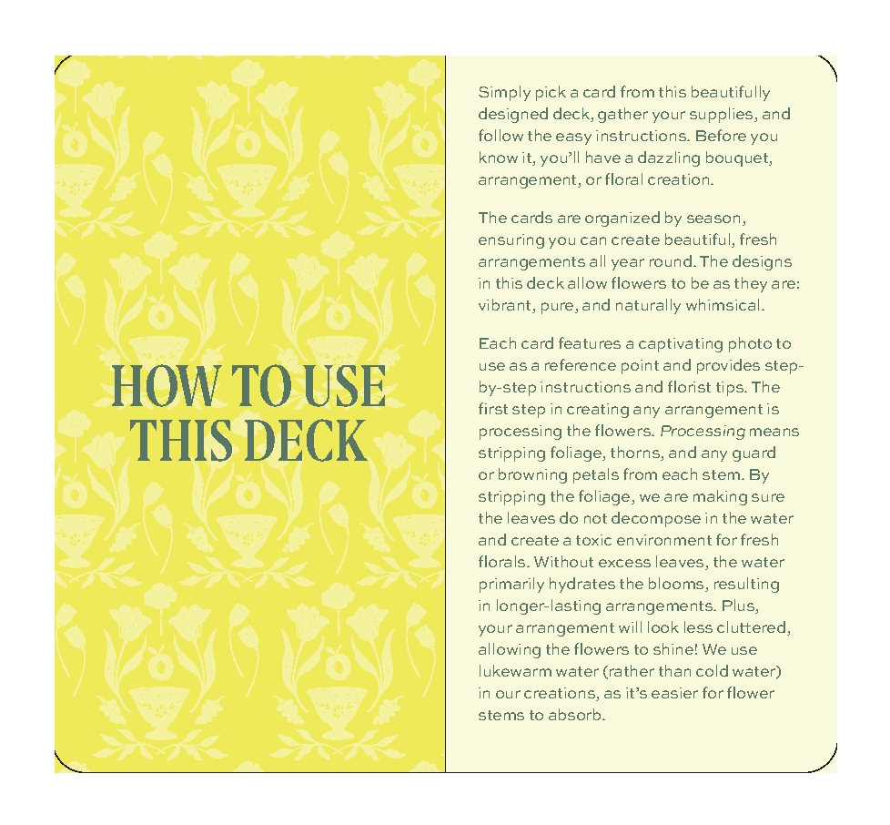 The Floral Project Deck